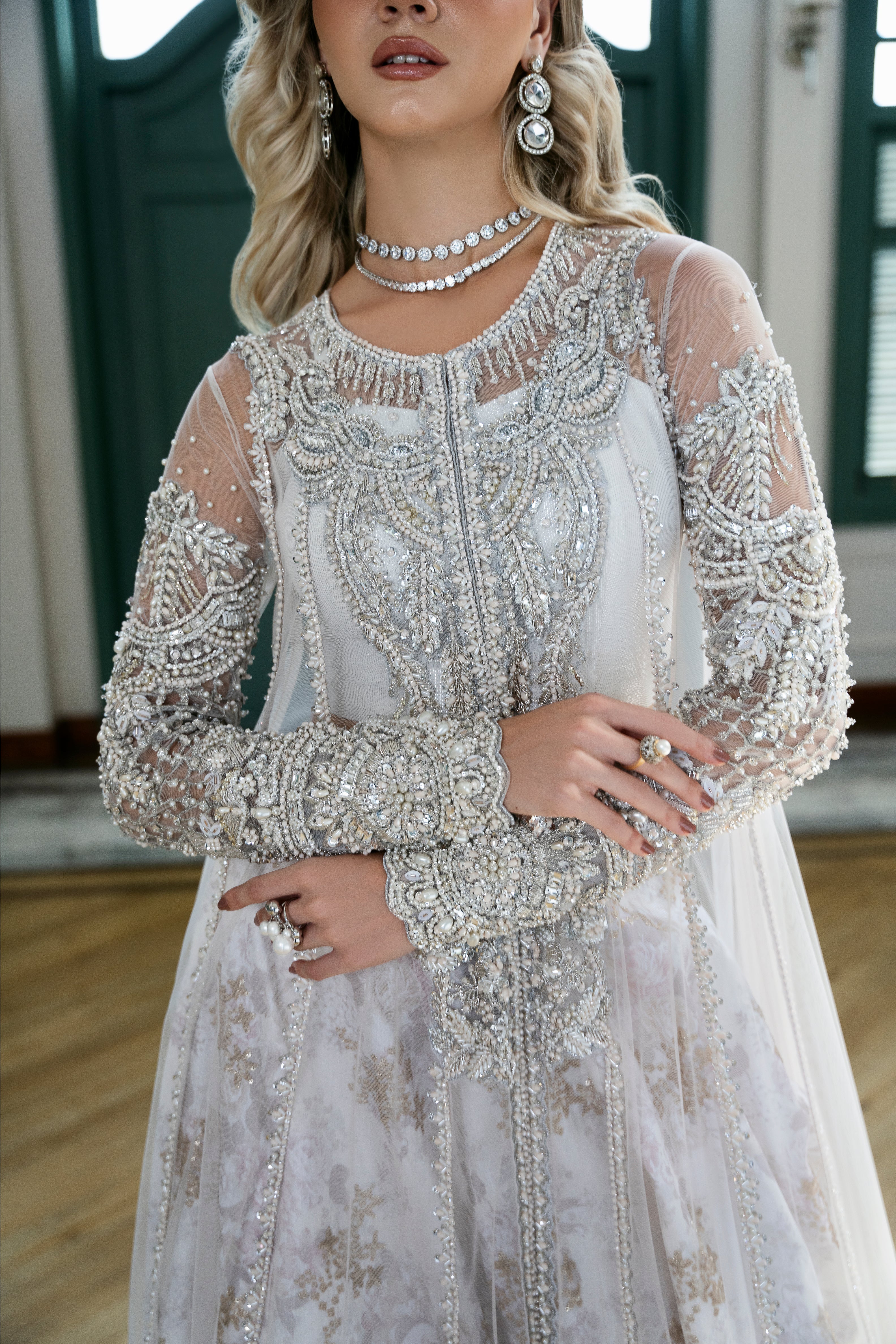 MYSIE BY TAHIRA - Formal Wear For Women - LUXE FORMALS - PAKISTANI FORMAL DRESSES - ALARA25