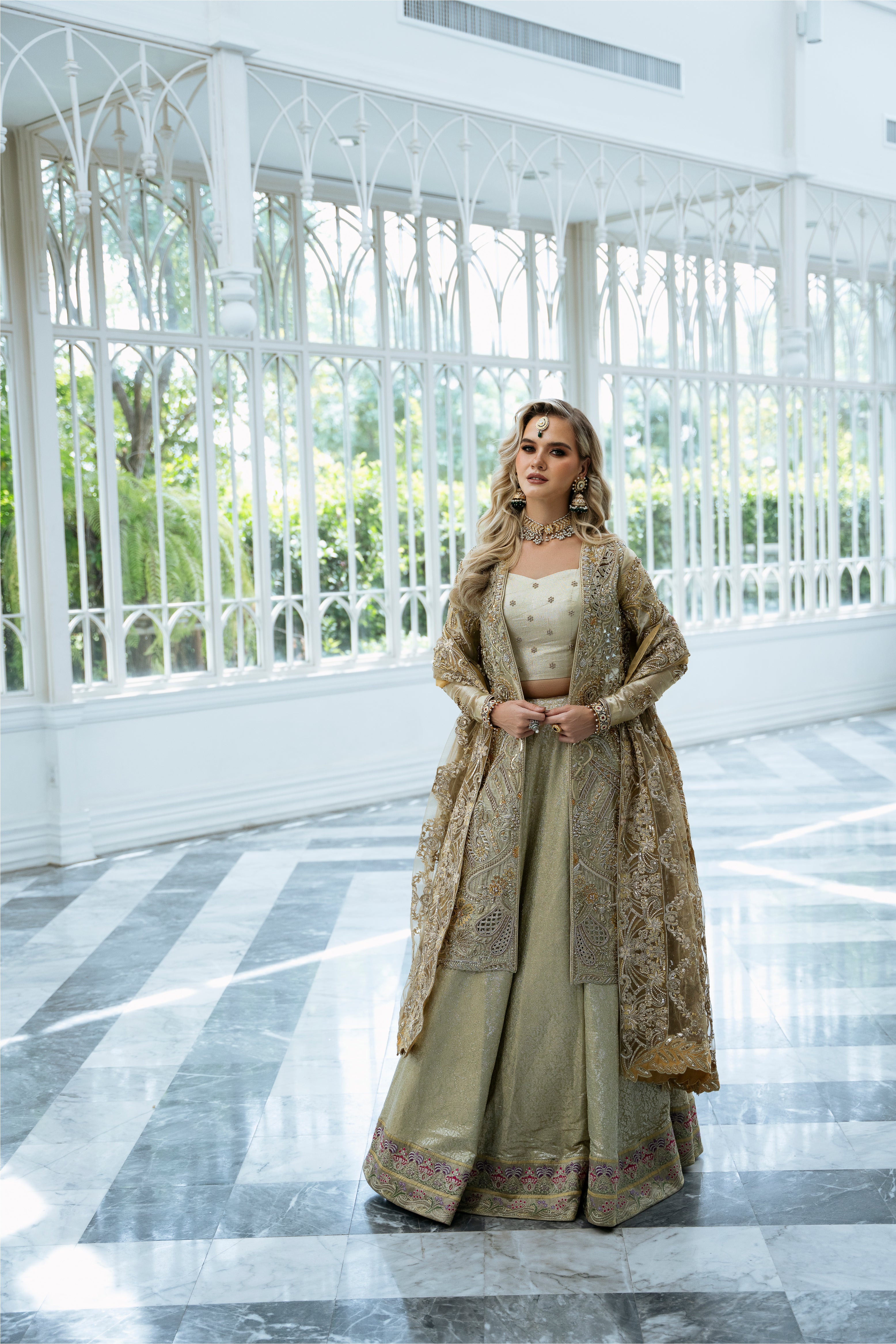 MYSIE BY TAHIRA - Formal Wear For Women - LUXE FORMALS - PAKISTANI FORMAL DRESSES - ALARA25