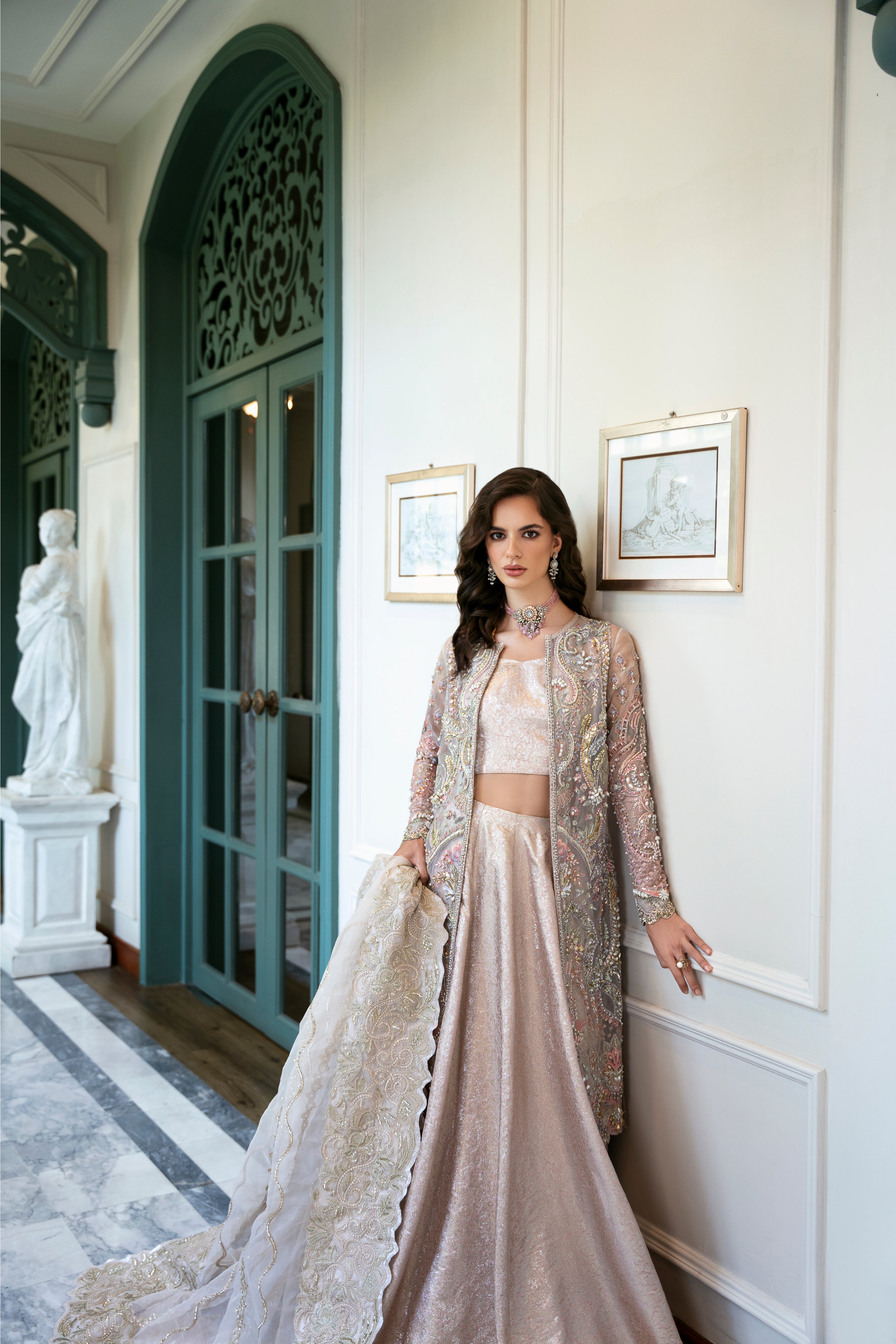 MYSIE BY TAHIRA - Formal Wear For Women - LUXE FORMALS - PAKISTANI FORMAL DRESSES - ALARA25