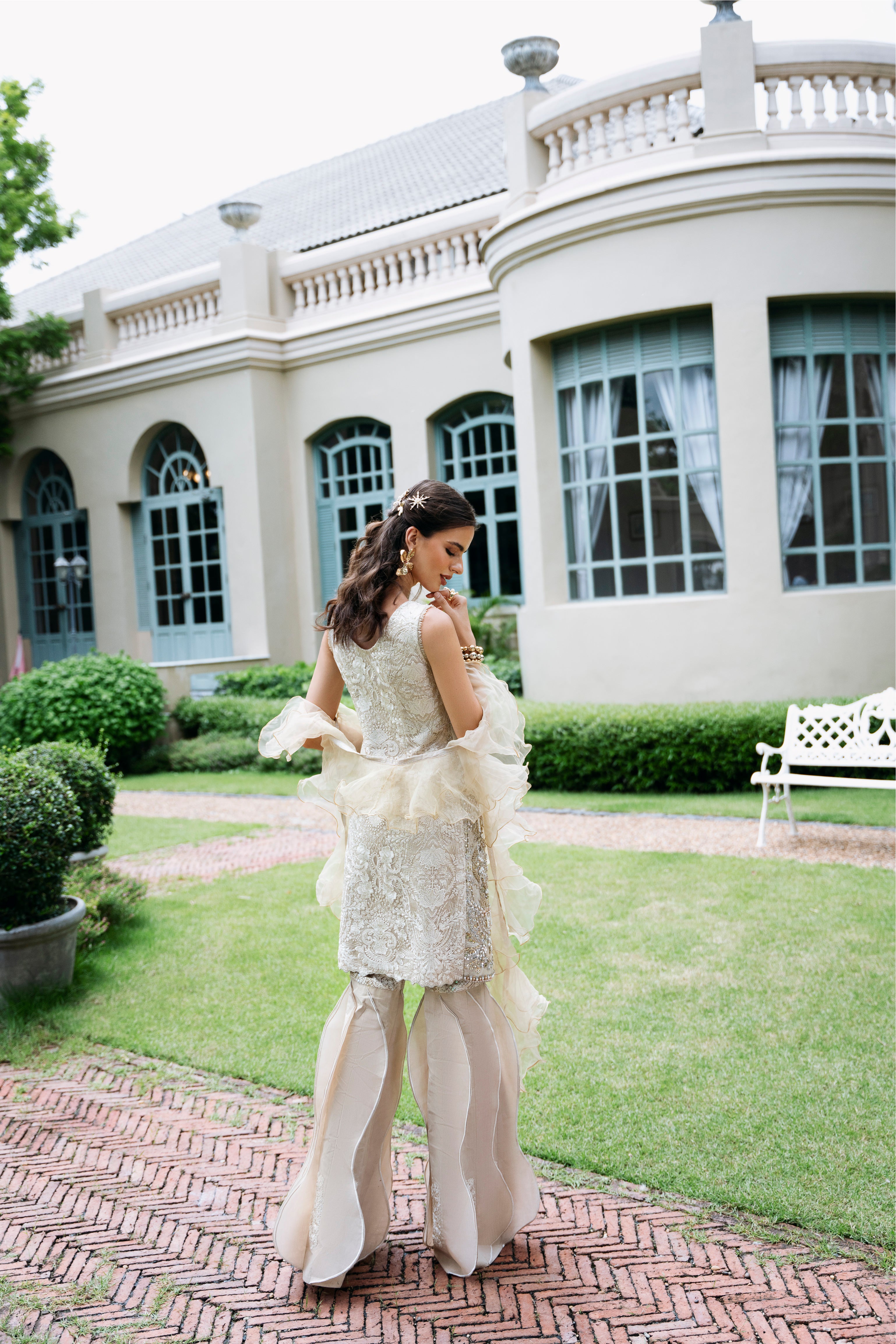 MYSIE BY TAHIRA - Formal Wear For Women - LUXE FORMALS - PAKISTANI FORMAL DRESSES - ALARA25