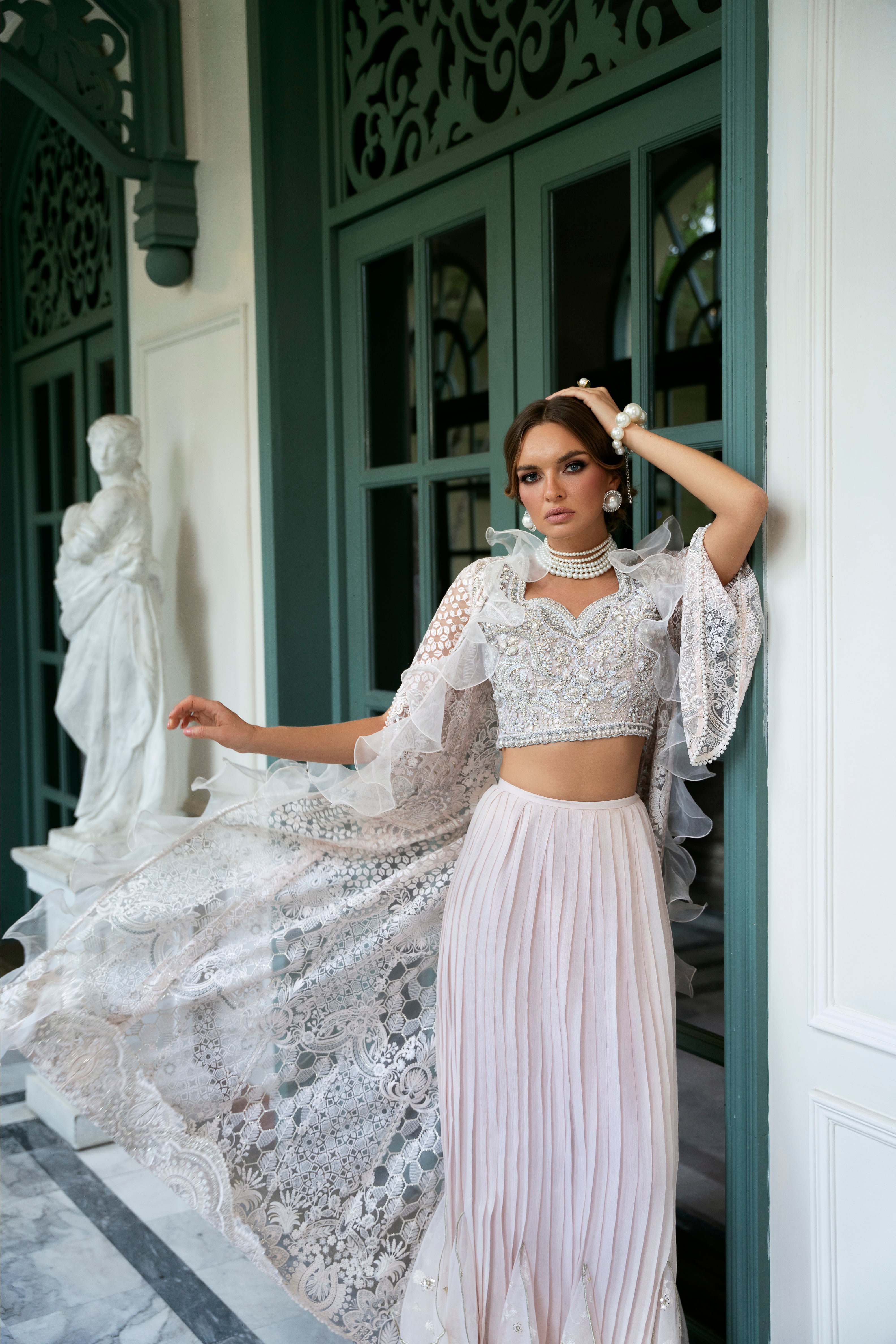 MYSIE BY TAHIRA - Formal Wear For Women - LUXE FORMALS - PAKISTANI FORMAL DRESSES - ALARA25