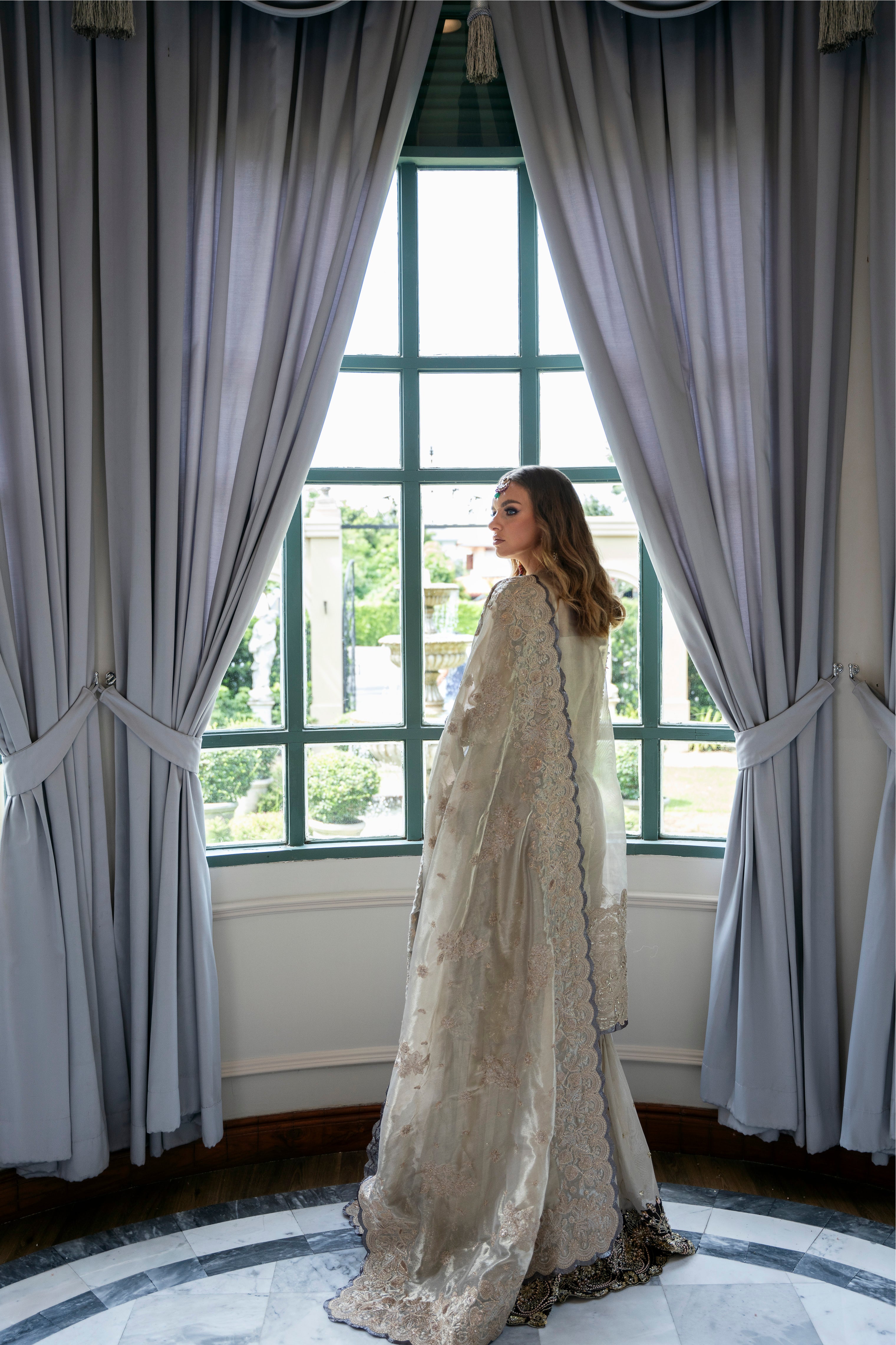 MYSIE BY TAHIRA - Formal Wear For Women - LUXE FORMALS - PAKISTANI FORMAL DRESSES - ALARA25
