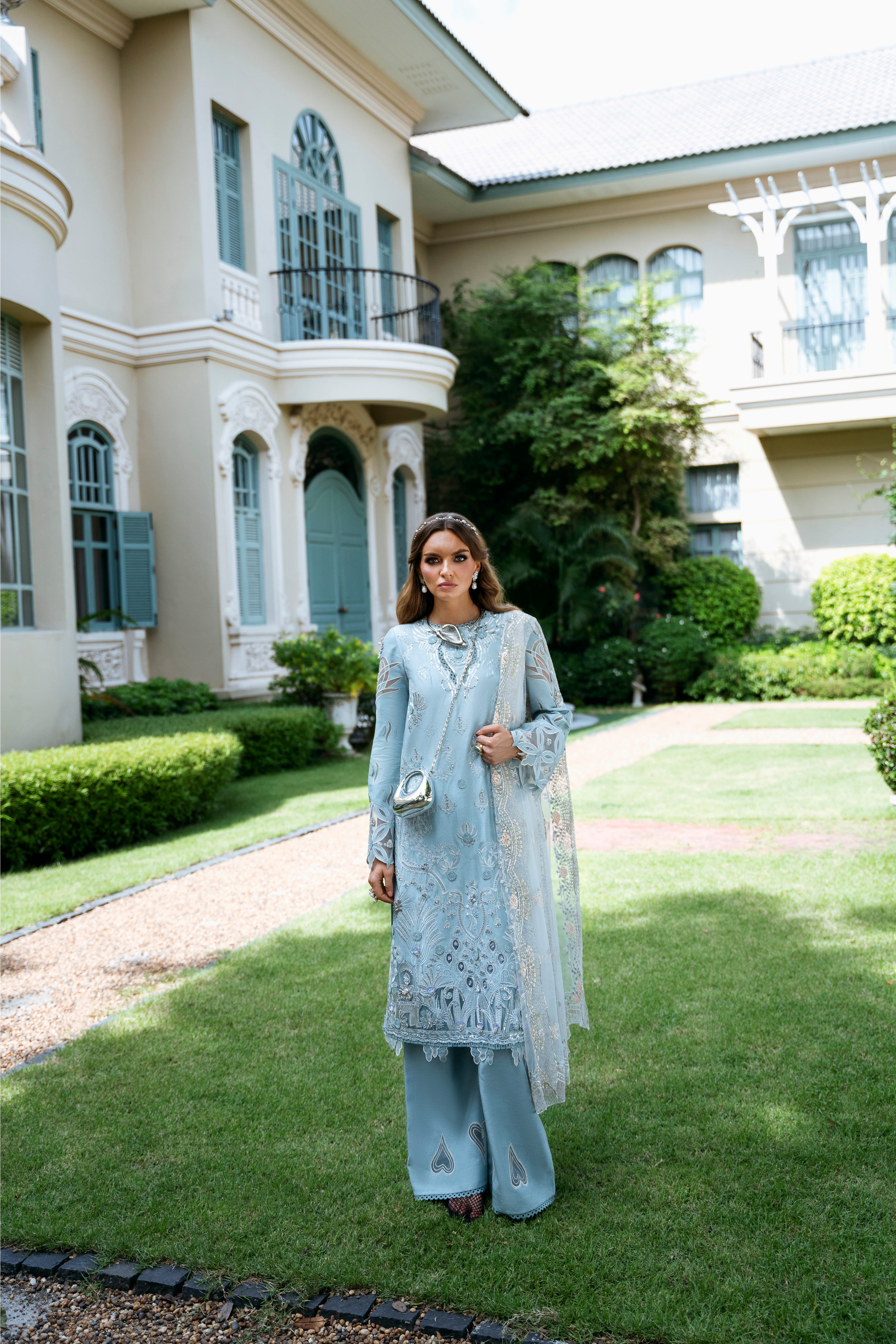 MYSIE BY TAHIRA - Formal Wear For Women - LUXE FORMALS - PAKISTANI FORMAL DRESSES - ALARA25