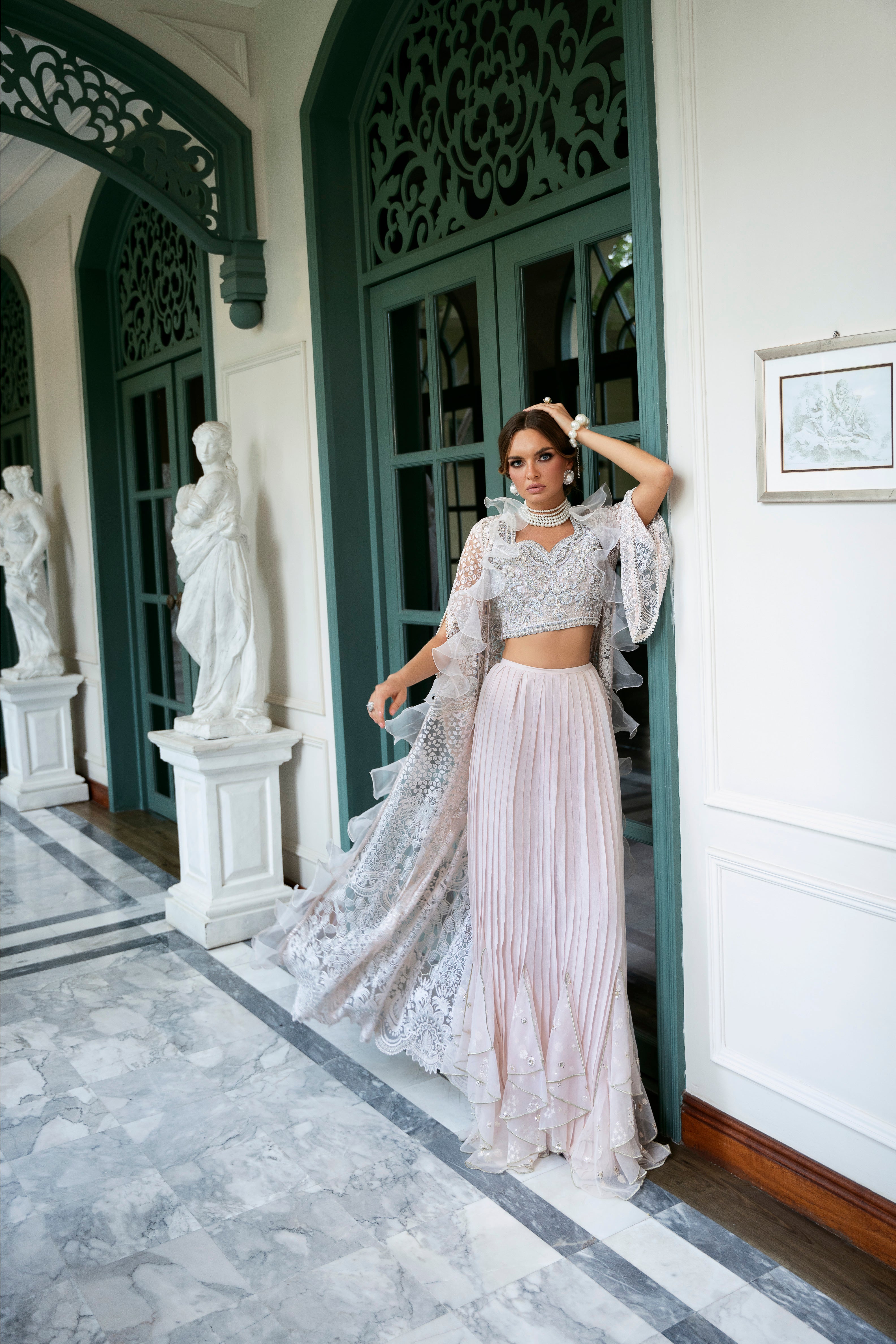 MYSIE BY TAHIRA - Formal Wear For Women - LUXE FORMALS - PAKISTANI FORMAL DRESSES - ALARA25