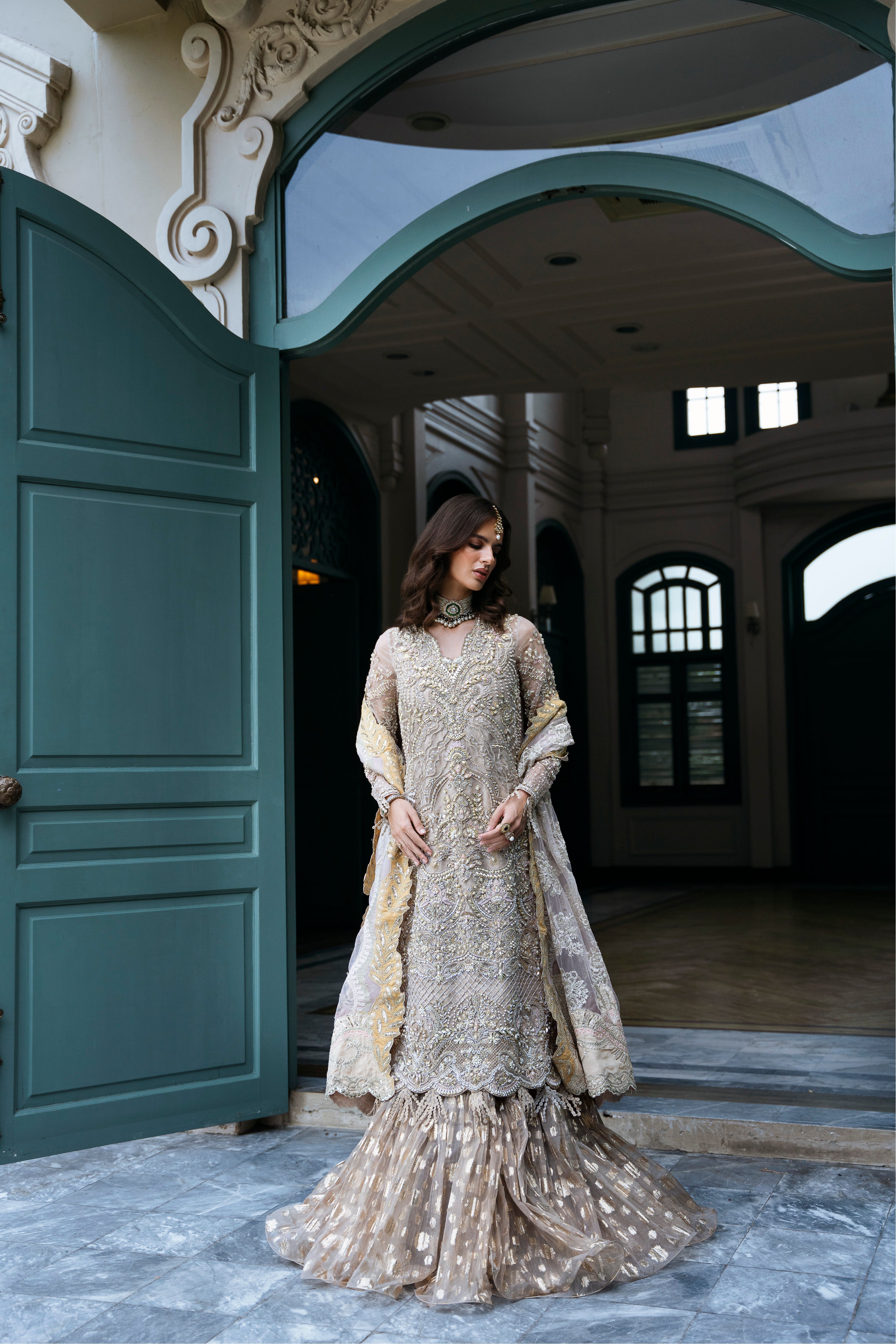 MYSIE BY TAHIRA - Formal Wear For Women - LUXE FORMALS - PAKISTANI FORMAL DRESSES - ALARA25