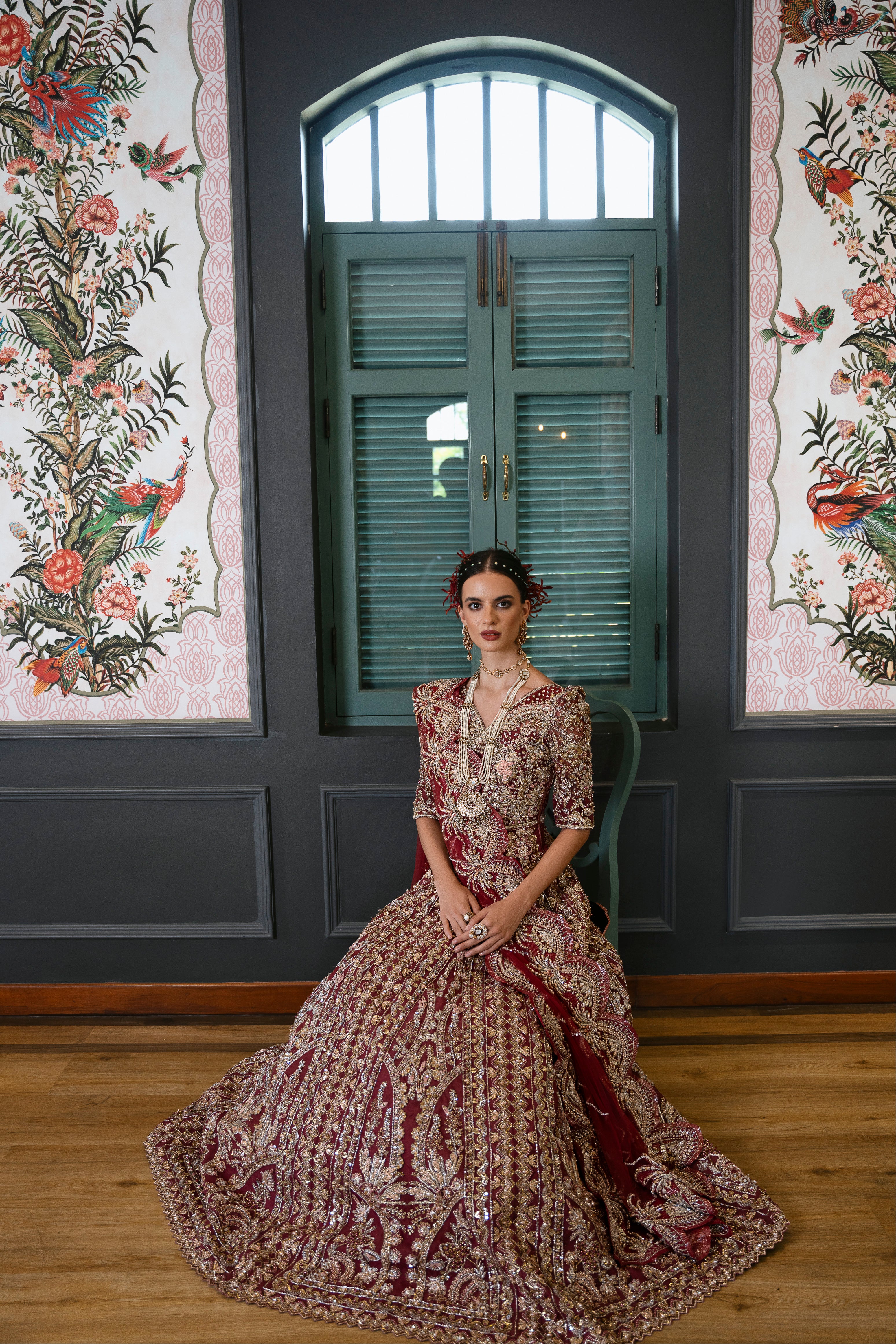 MYSIE BY TAHIRA - Formal Wear For Women - LUXE FORMALS - PAKISTANI FORMAL DRESSES - ALARA25