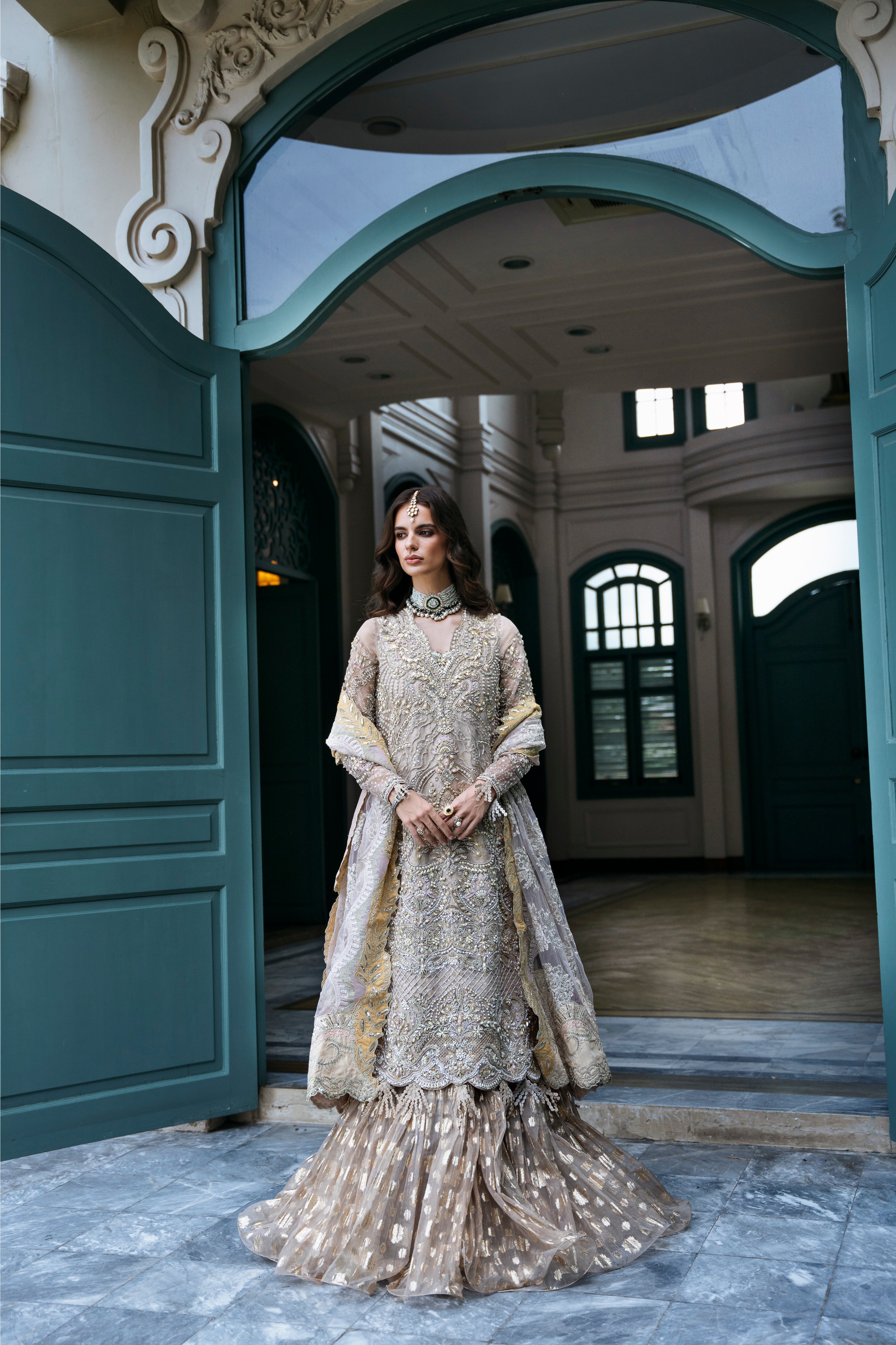 MYSIE BY TAHIRA - Formal Wear For Women - LUXE FORMALS - PAKISTANI FORMAL DRESSES - ALARA25