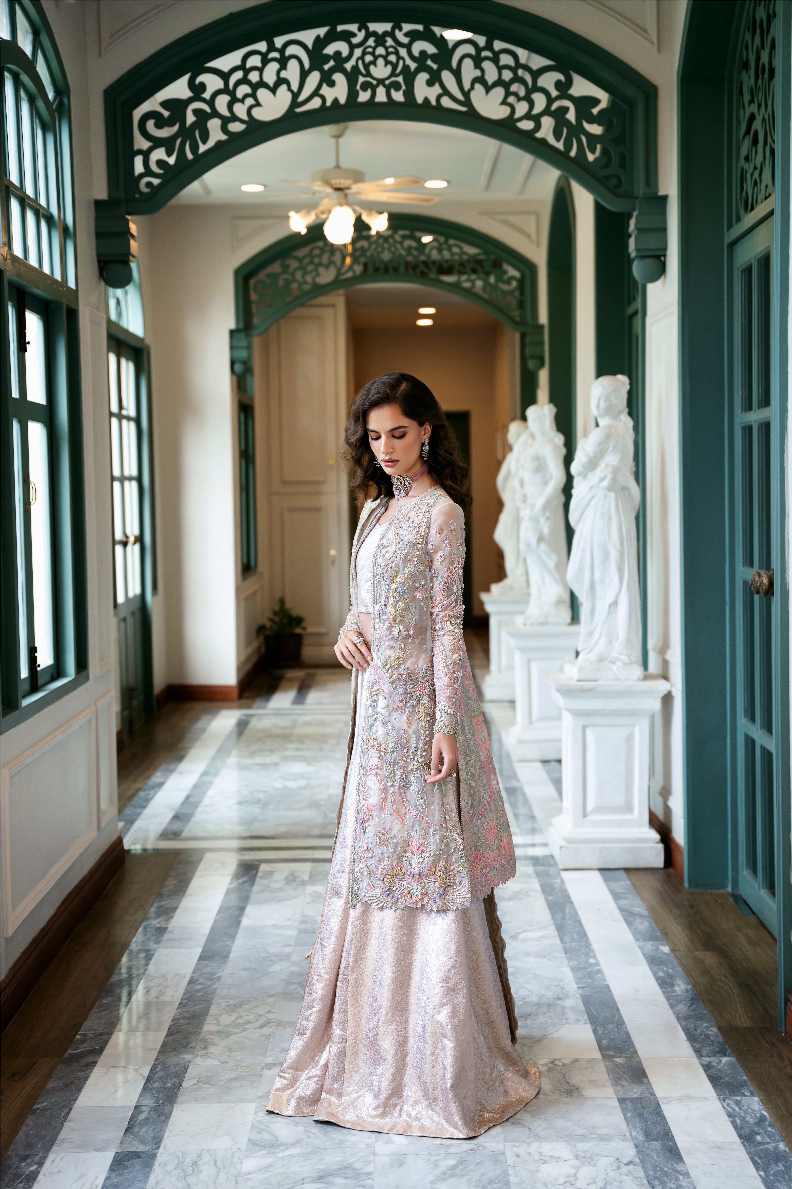 MYSIE BY TAHIRA - Formal Wear For Women - LUXE FORMALS - PAKISTANI FORMAL DRESSES - ALARA25