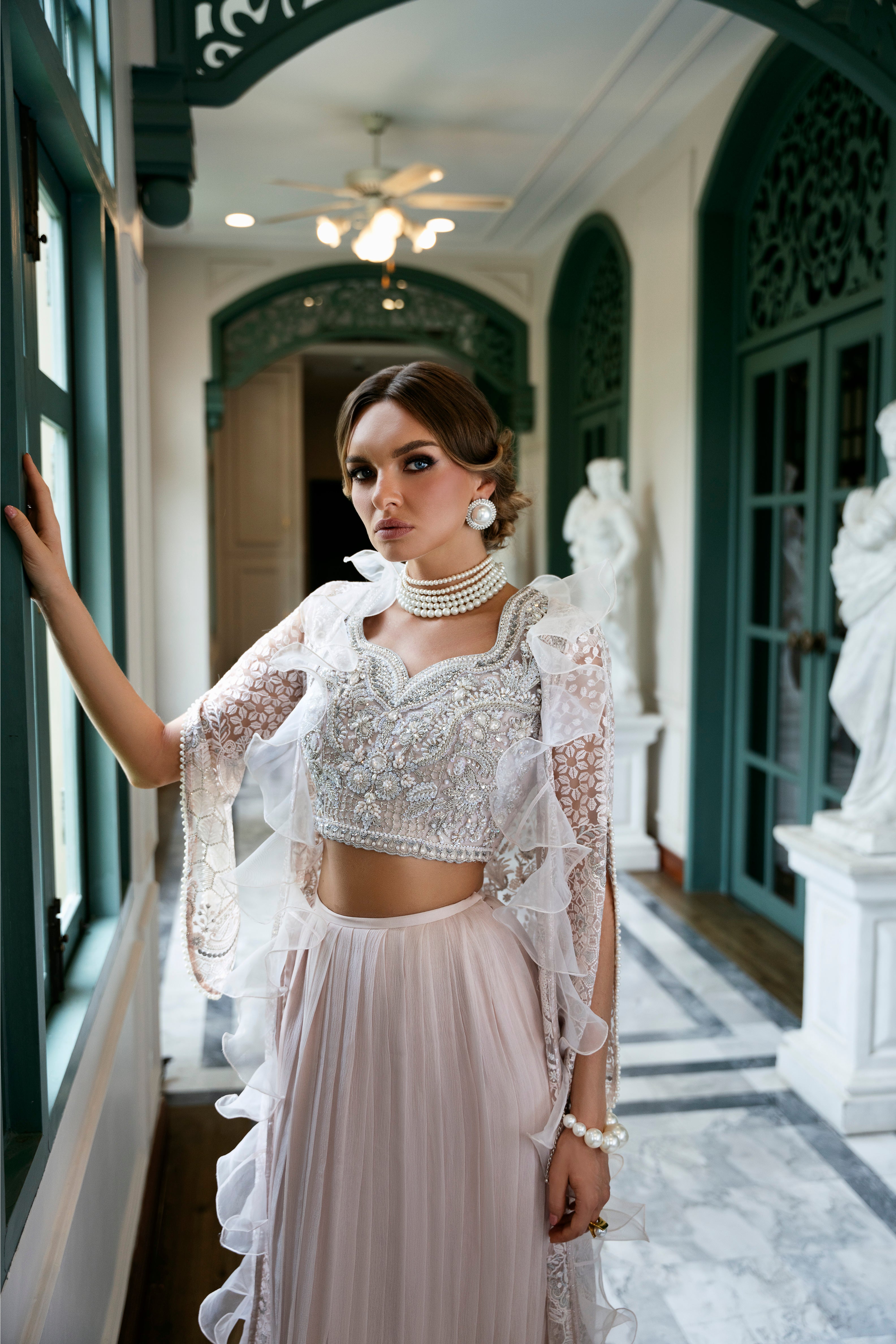 MYSIE BY TAHIRA - Formal Wear For Women - LUXE FORMALS - PAKISTANI FORMAL DRESSES - ALARA25