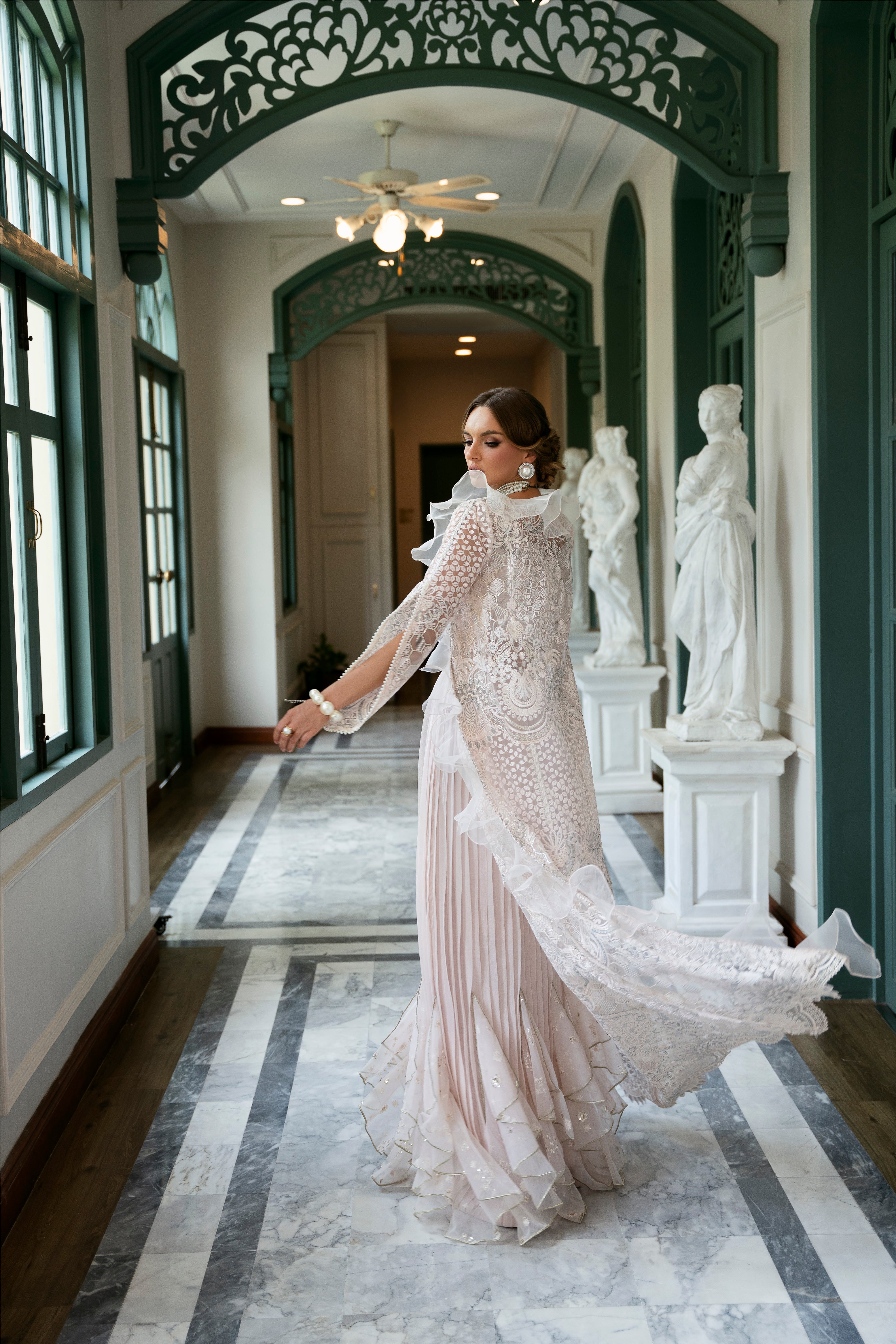 MYSIE BY TAHIRA - Formal Wear For Women - LUXE FORMALS - PAKISTANI FORMAL DRESSES - ALARA25