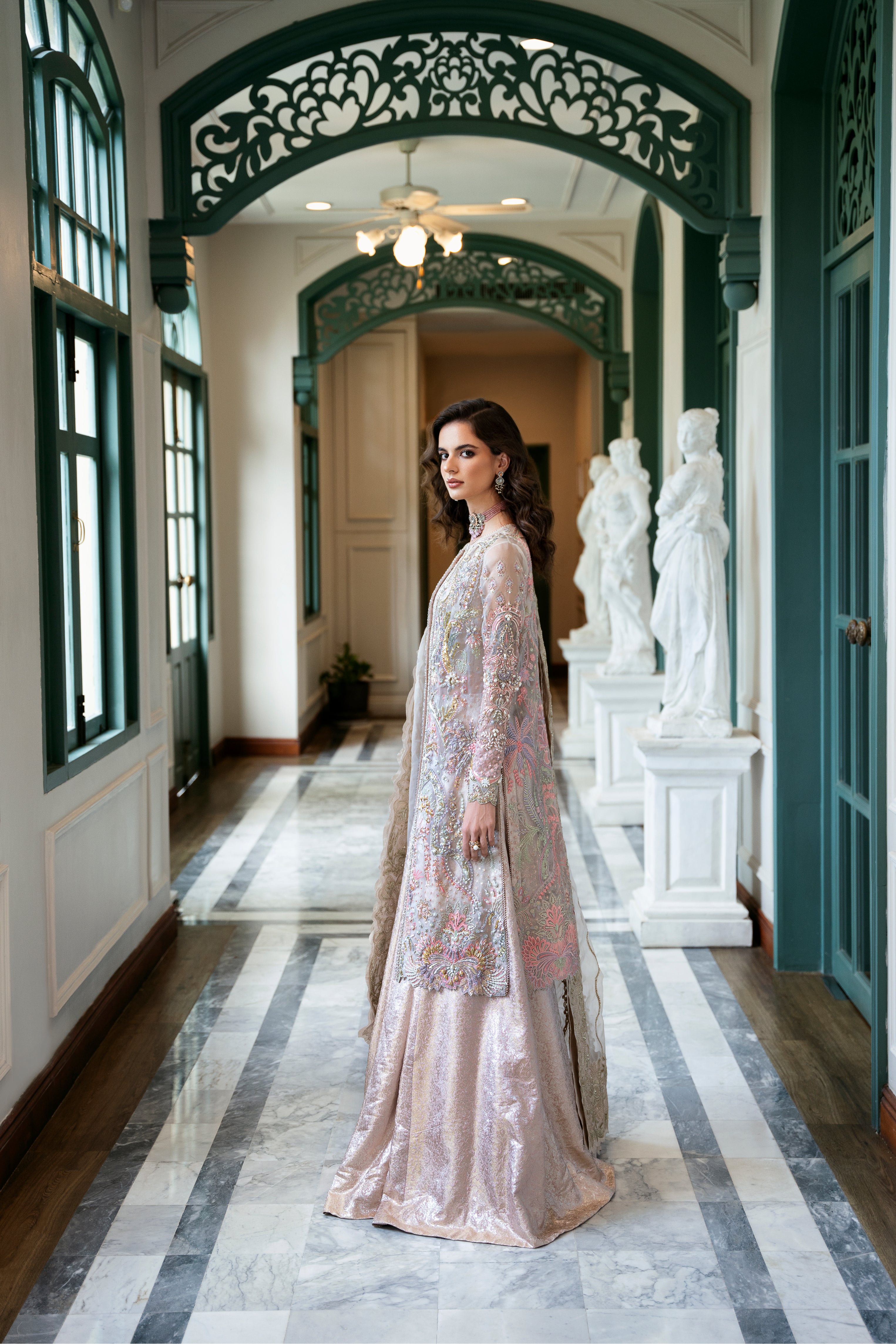 MYSIE BY TAHIRA - Formal Wear For Women - LUXE FORMALS - PAKISTANI FORMAL DRESSES - ALARA25