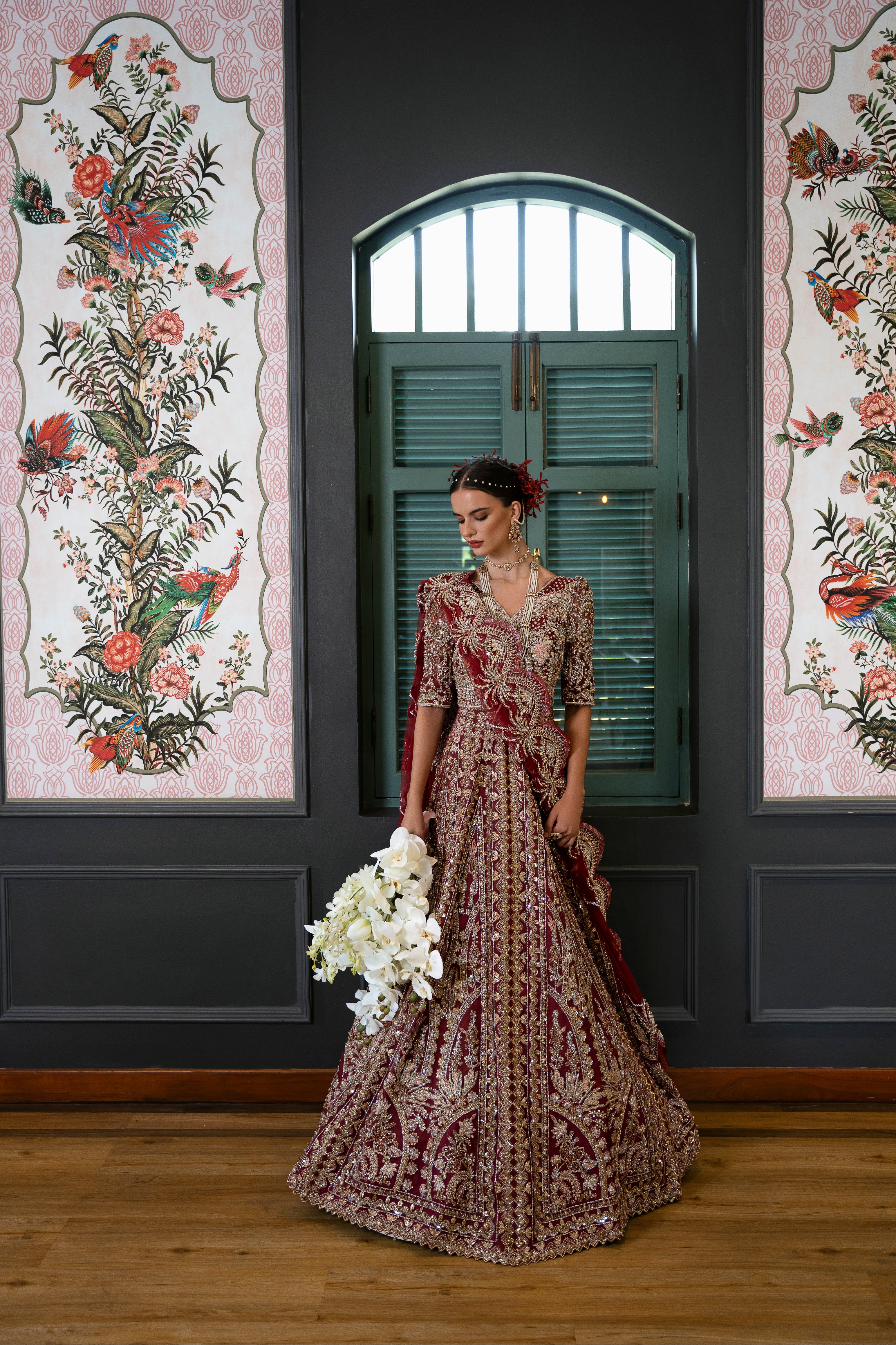 MYSIE BY TAHIRA - Formal Wear For Women - LUXE FORMALS - PAKISTANI FORMAL DRESSES - ALARA25