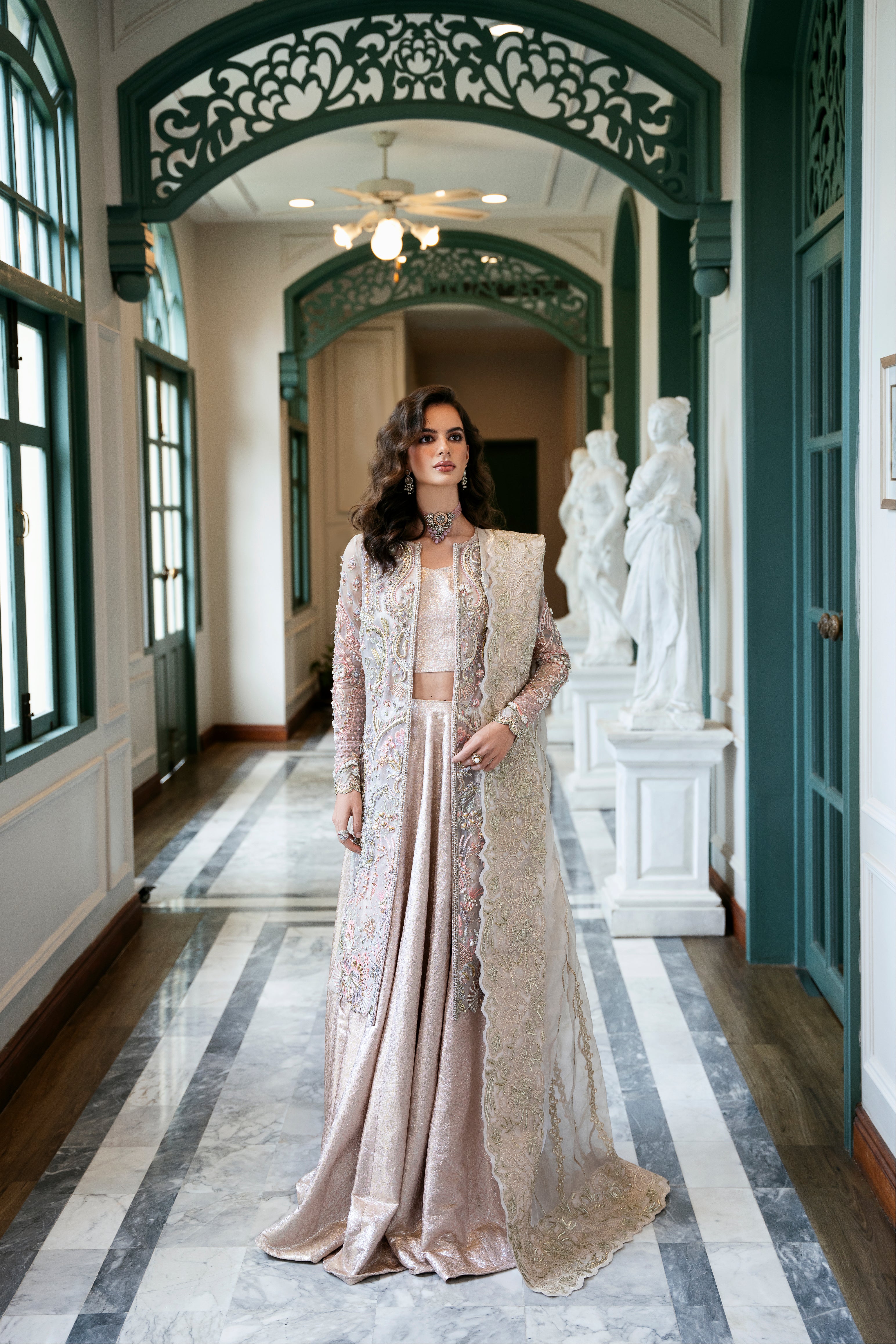 MYSIE BY TAHIRA - Formal Wear For Women - LUXE FORMALS - PAKISTANI FORMAL DRESSES - ALARA25