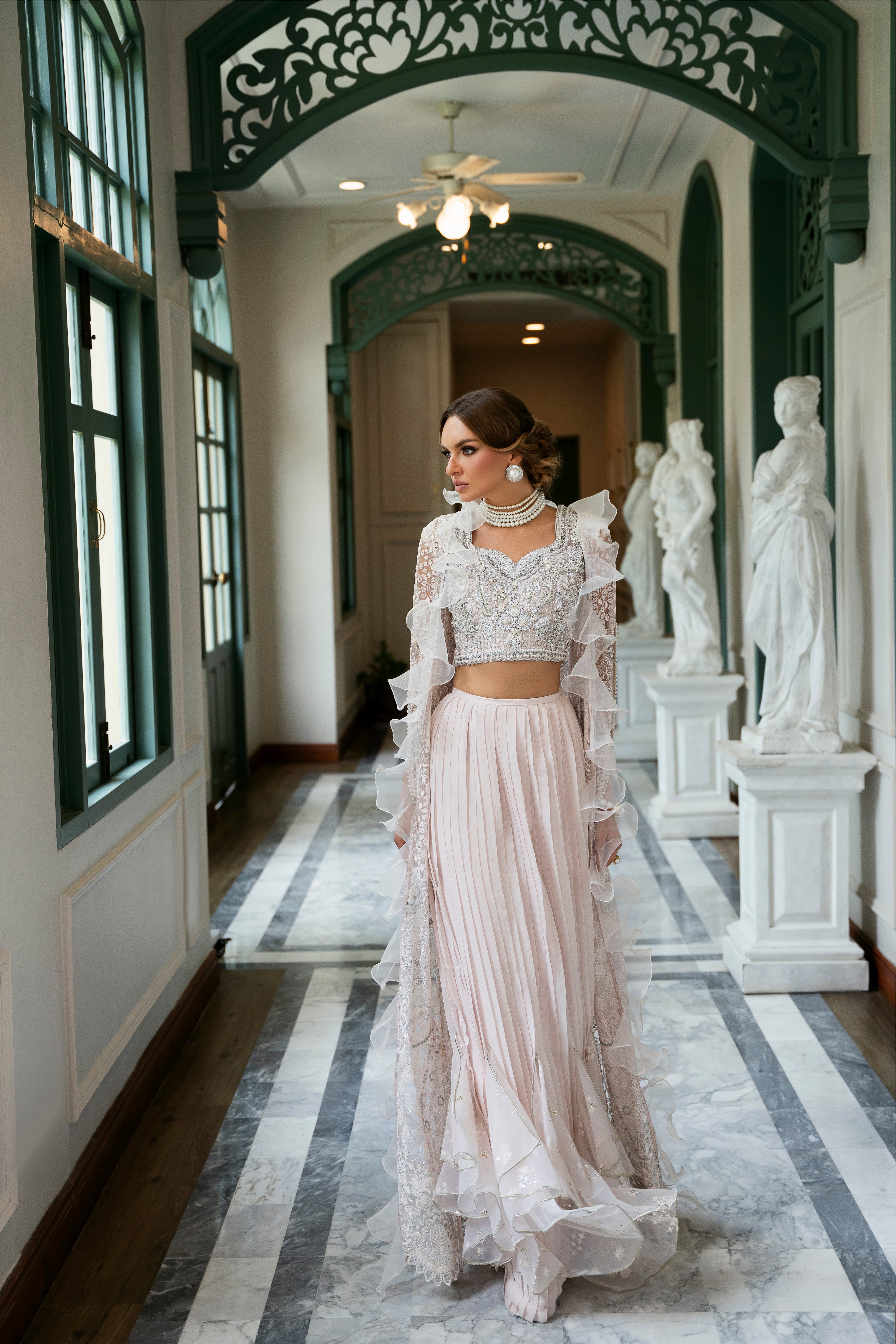 MYSIE BY TAHIRA - Formal Wear For Women - LUXE FORMALS - PAKISTANI FORMAL DRESSES - ALARA25