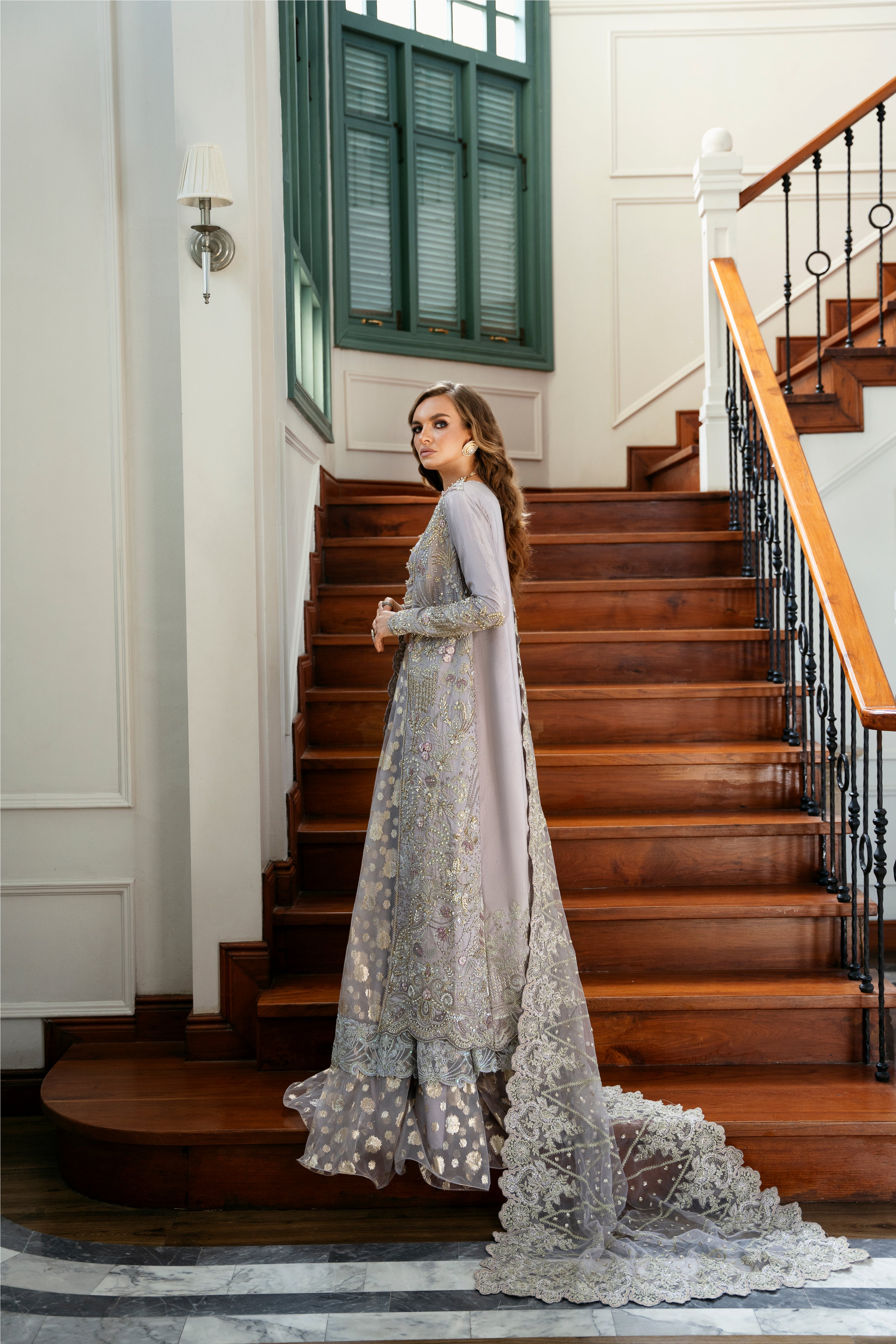 MYSIE BY TAHIRA - Formal Wear For Women - LUXE FORMALS - PAKISTANI FORMAL DRESSES - ALARA25