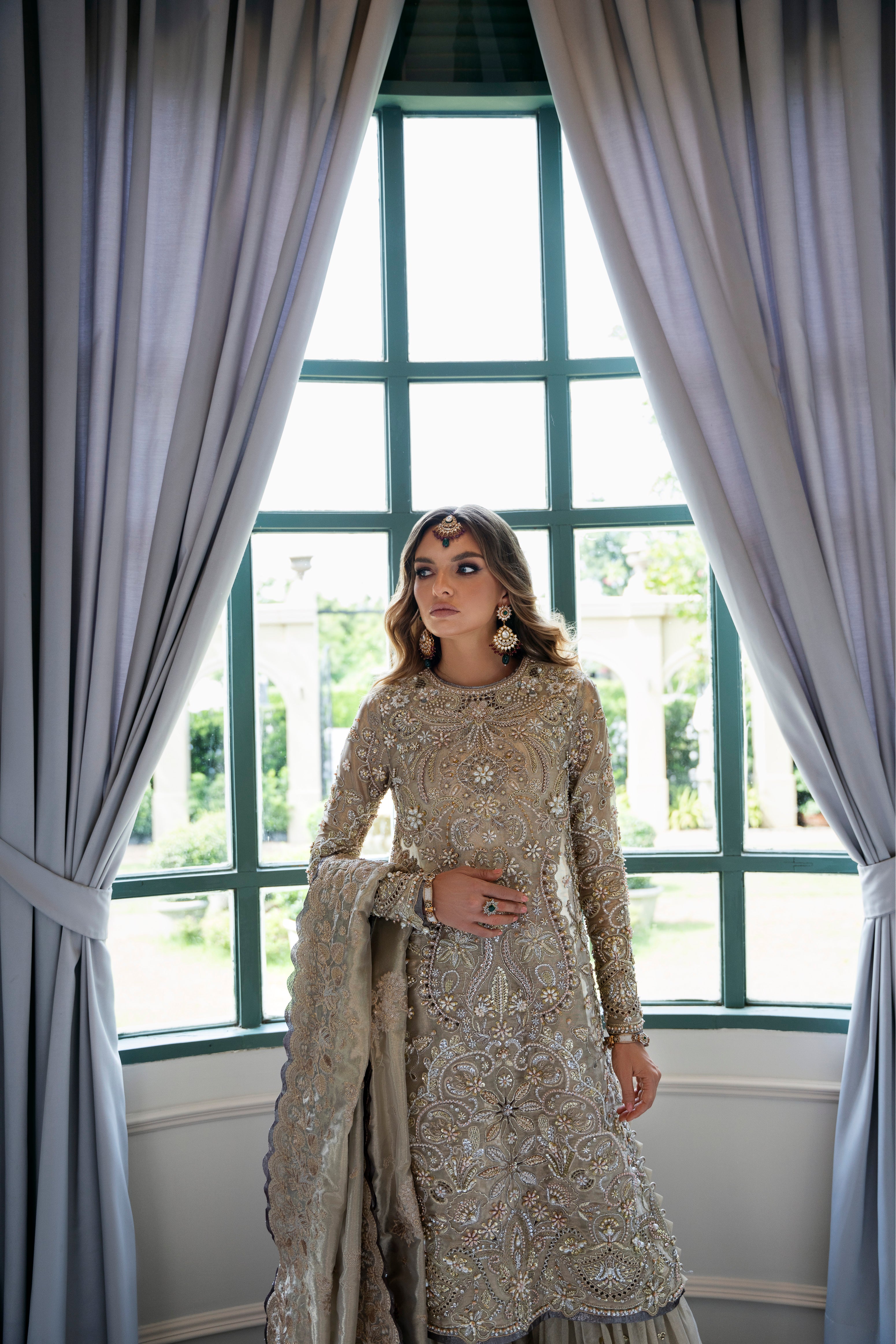 MYSIE BY TAHIRA - Formal Wear For Women - LUXE FORMALS - PAKISTANI FORMAL DRESSES - ALARA25