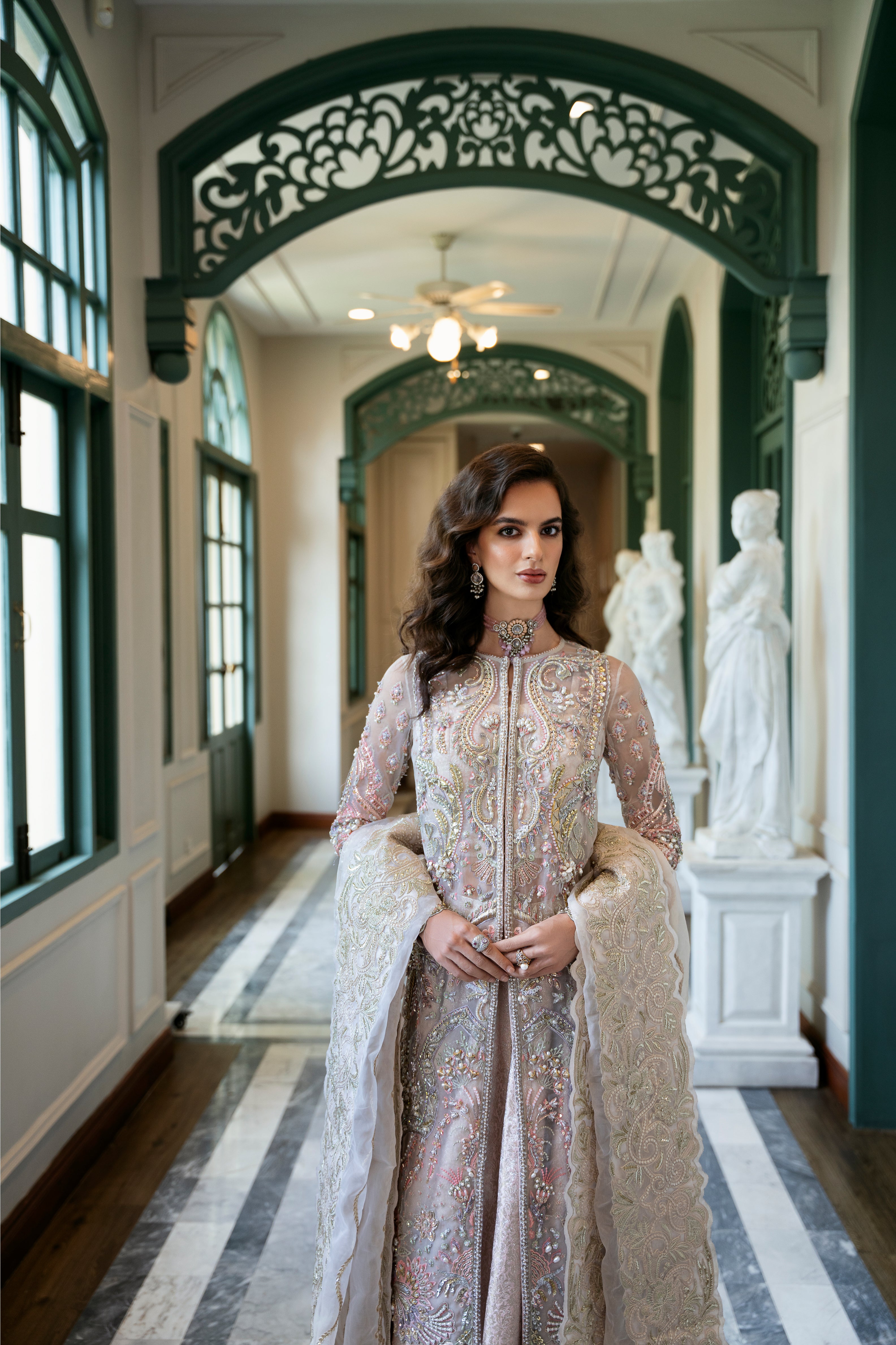 MYSIE BY TAHIRA - Formal Wear For Women - LUXE FORMALS - PAKISTANI FORMAL DRESSES - ALARA25