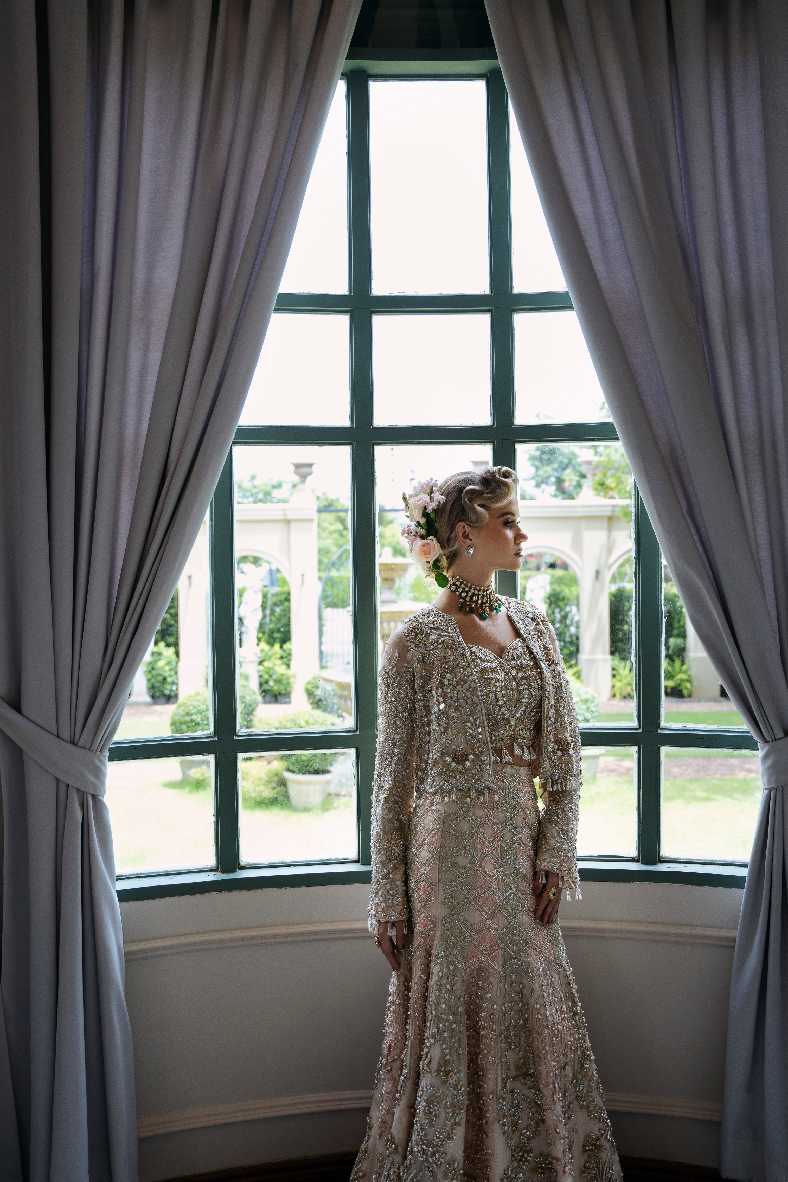 MYSIE BY TAHIRA - Formal Wear For Women - LUXE FORMALS - PAKISTANI FORMAL DRESSES - ALARA25