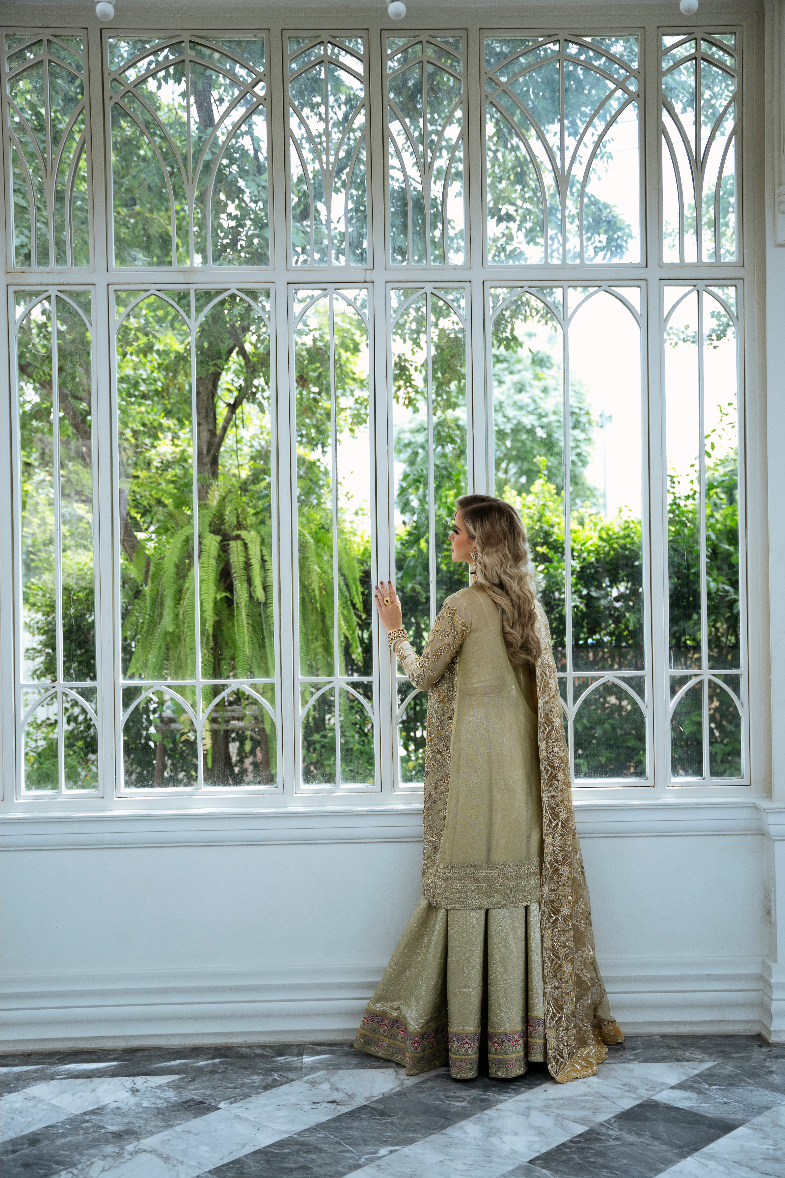 MYSIE BY TAHIRA - Formal Wear For Women - LUXE FORMALS - PAKISTANI FORMAL DRESSES - ALARA25