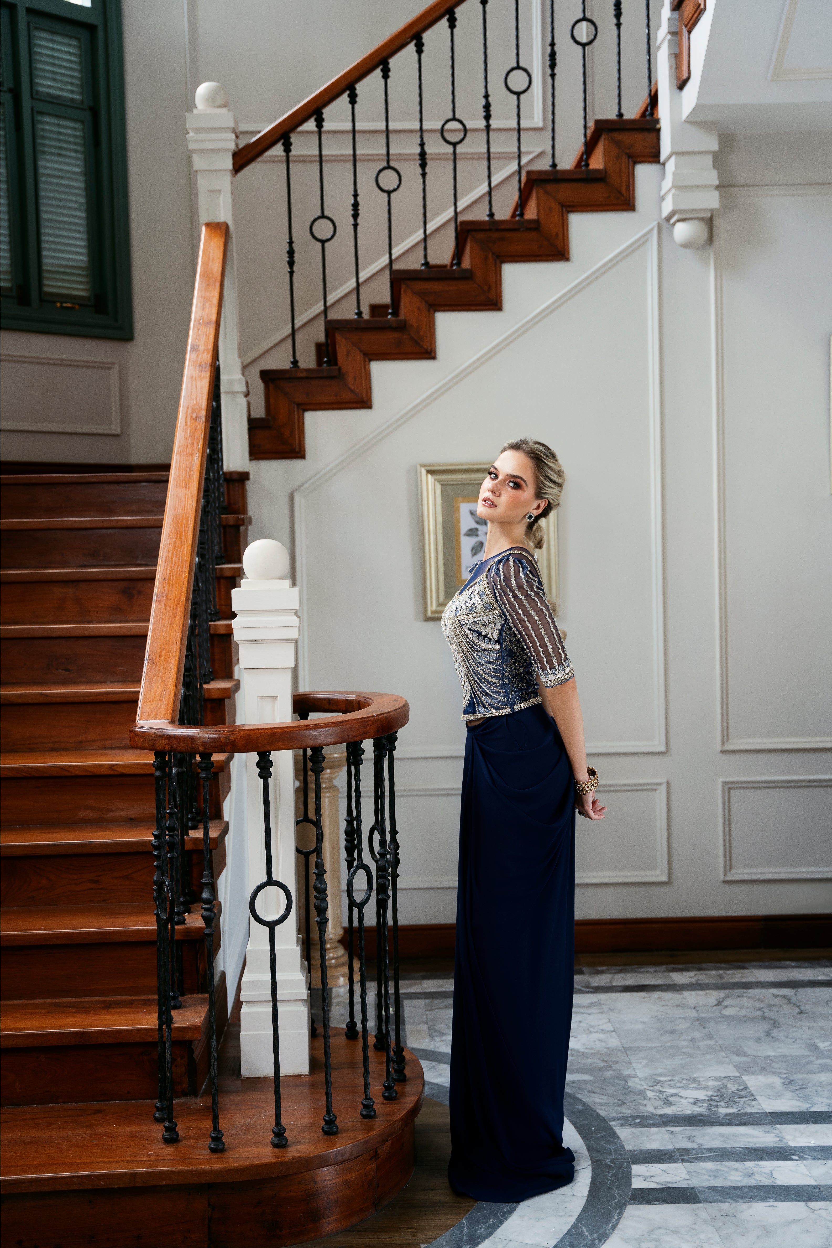 MYSIE BY TAHIRA - Formal Wear For Women - LUXE FORMALS - PAKISTANI FORMAL DRESSES - ALARA25