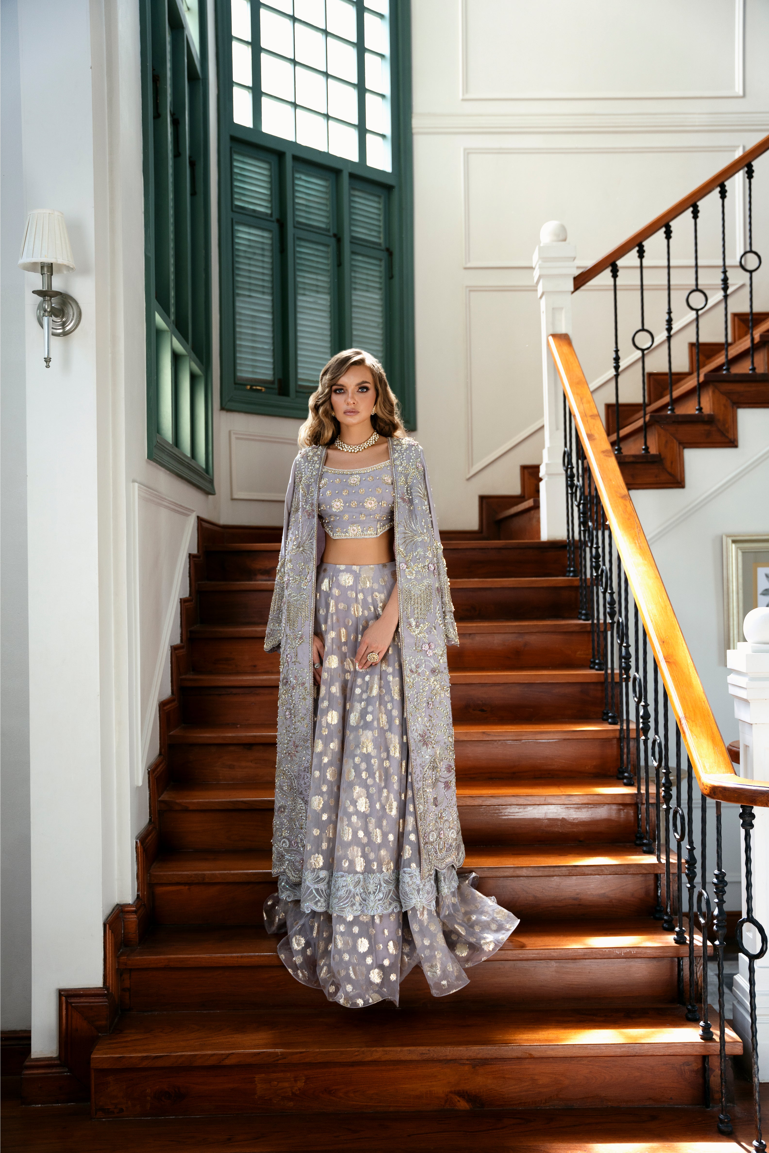 MYSIE BY TAHIRA - Formal Wear For Women - LUXE FORMALS - PAKISTANI FORMAL DRESSES - ALARA25