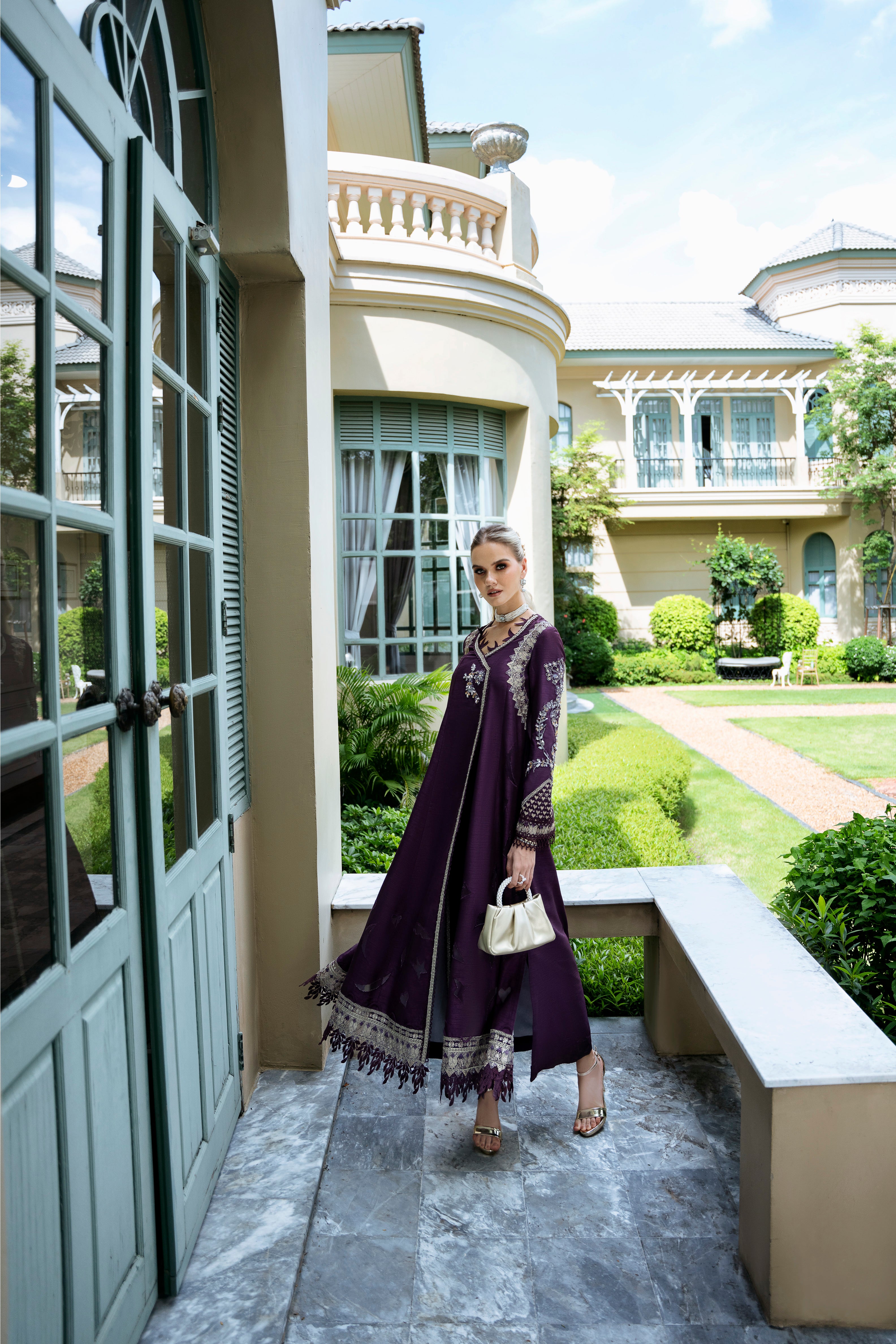 MYSIE BY TAHIRA - Formal Wear For Women - LUXE FORMALS - PAKISTANI FORMAL DRESSES - ALARA25