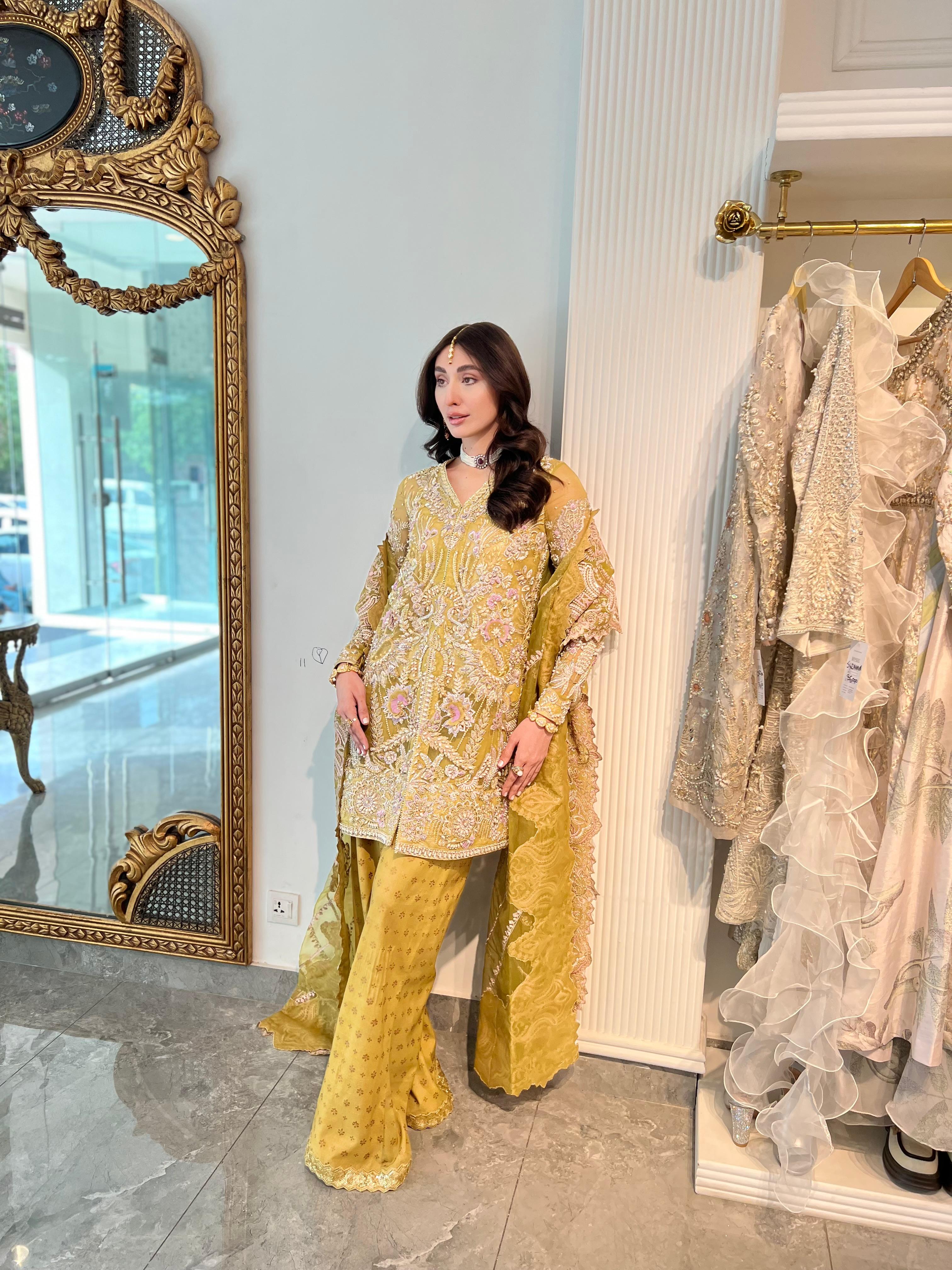 MYSIE BY TAHIRA - Formal Wear For Women - LUXE FORMALS - PAKISTANI FORMAL DRESSES - ALARA25