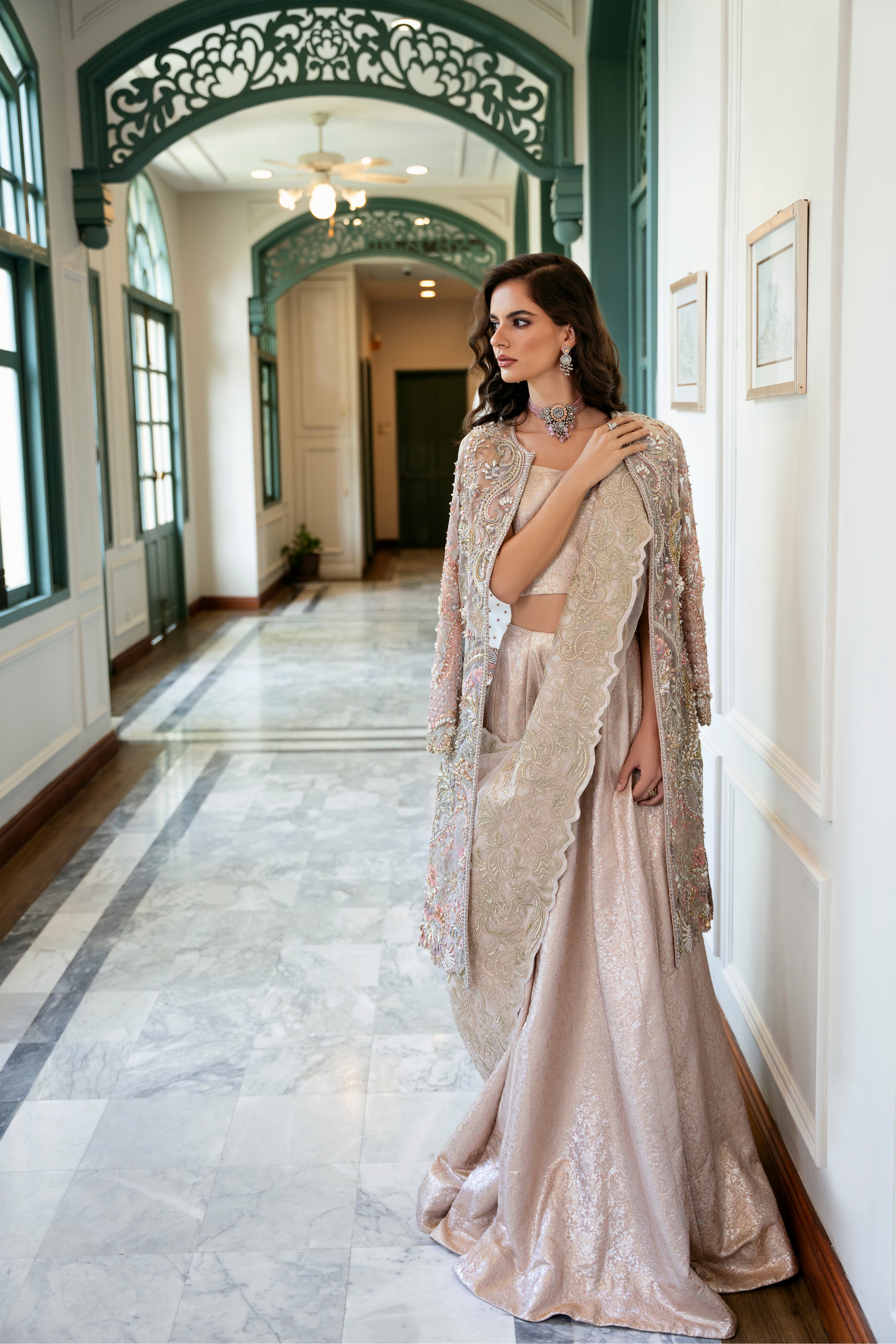 MYSIE BY TAHIRA - Formal Wear For Women - LUXE FORMALS - PAKISTANI FORMAL DRESSES - ALARA25