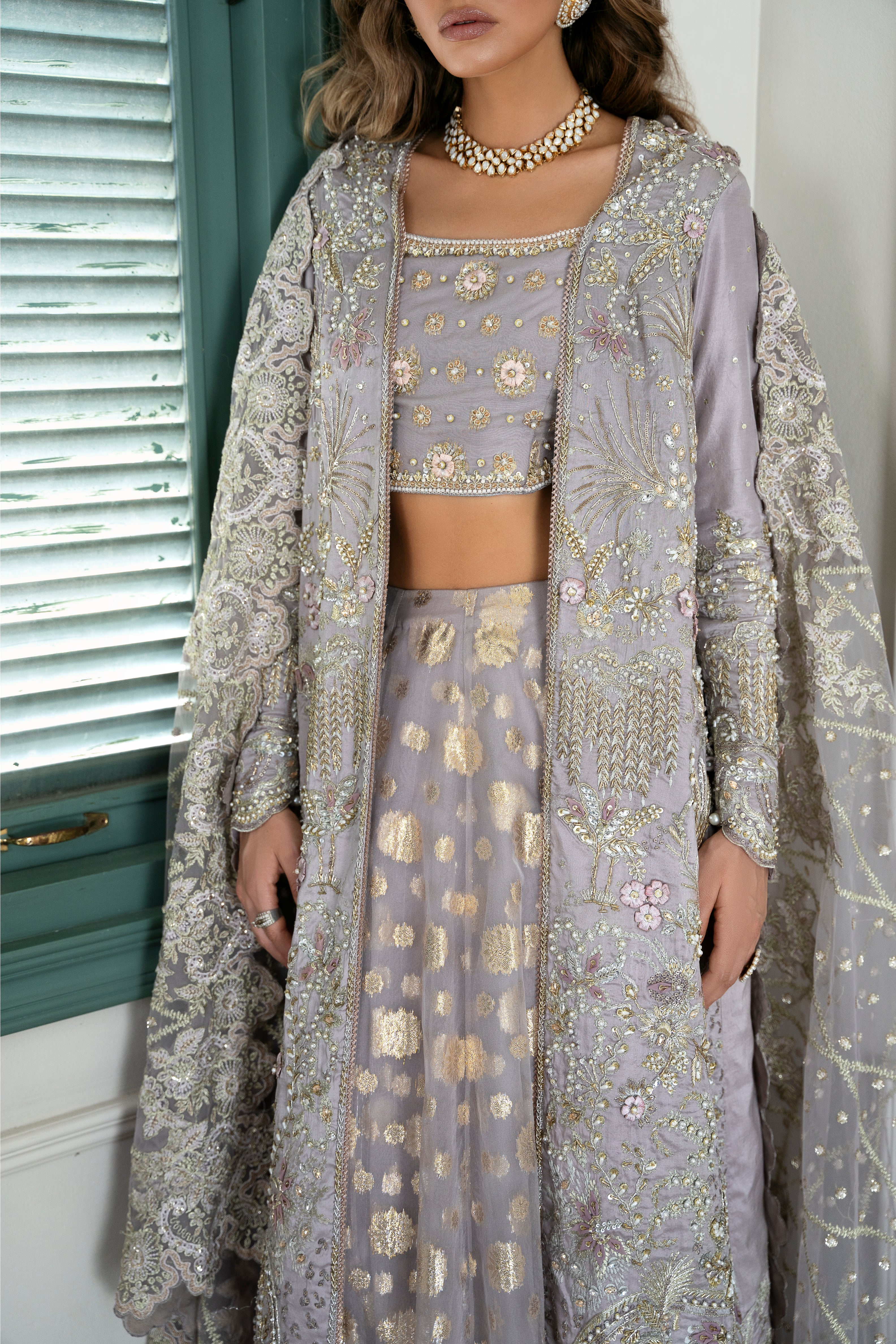 MYSIE BY TAHIRA - Formal Wear For Women - LUXE FORMALS - PAKISTANI FORMAL DRESSES - ALARA25