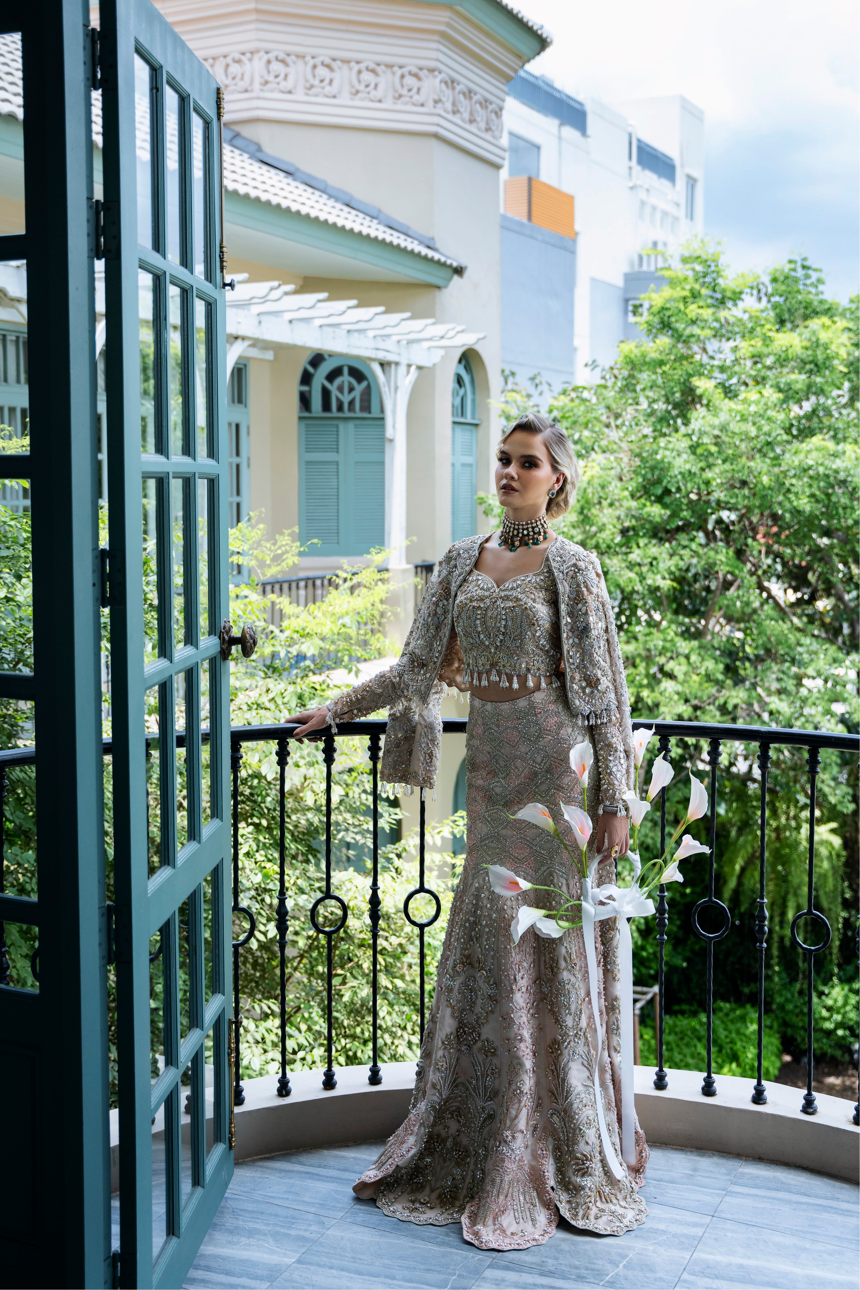 MYSIE BY TAHIRA - Formal Wear For Women - LUXE FORMALS - PAKISTANI FORMAL DRESSES - ALARA25