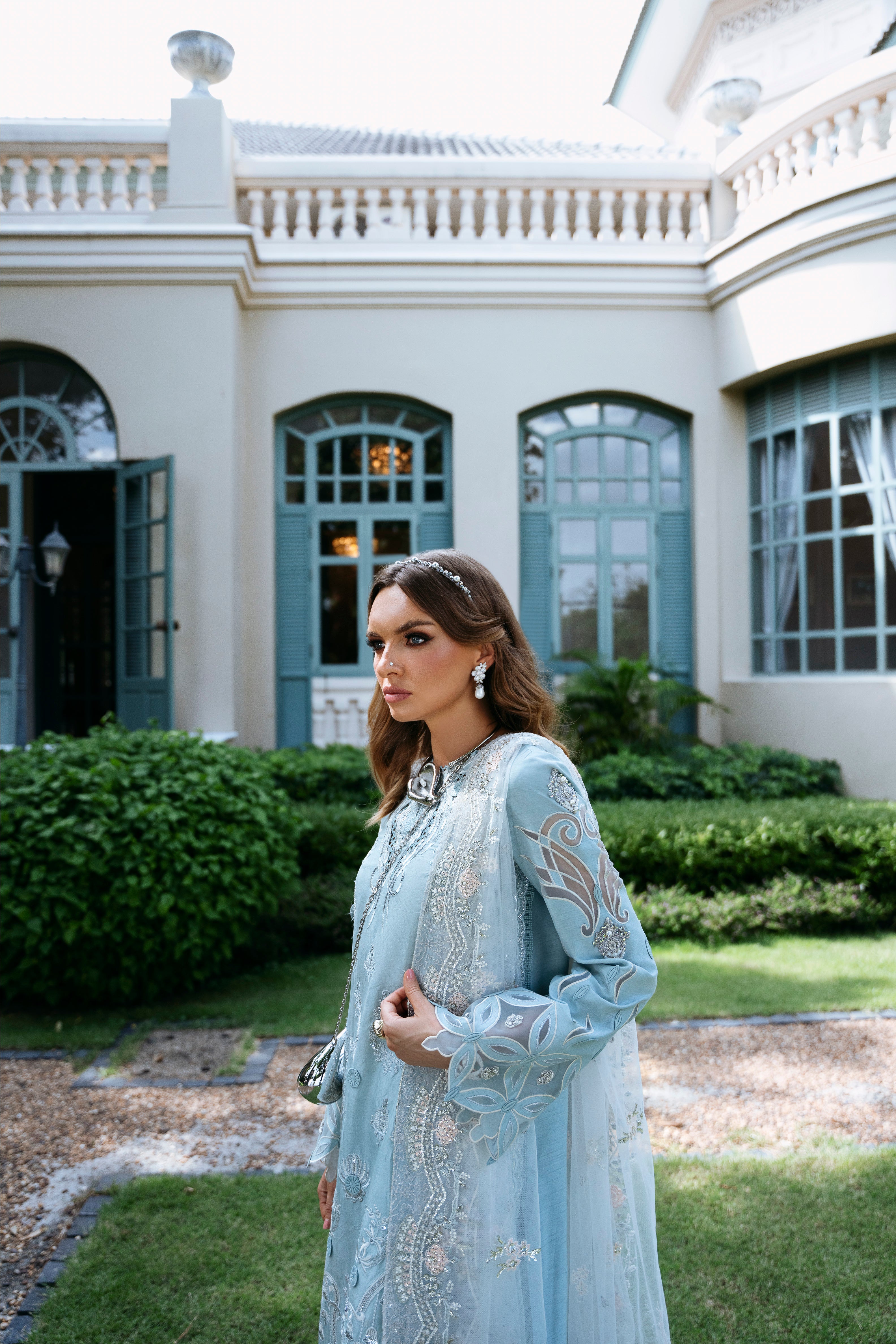 MYSIE BY TAHIRA - Formal Wear For Women - LUXE FORMALS - PAKISTANI FORMAL DRESSES - ALARA25