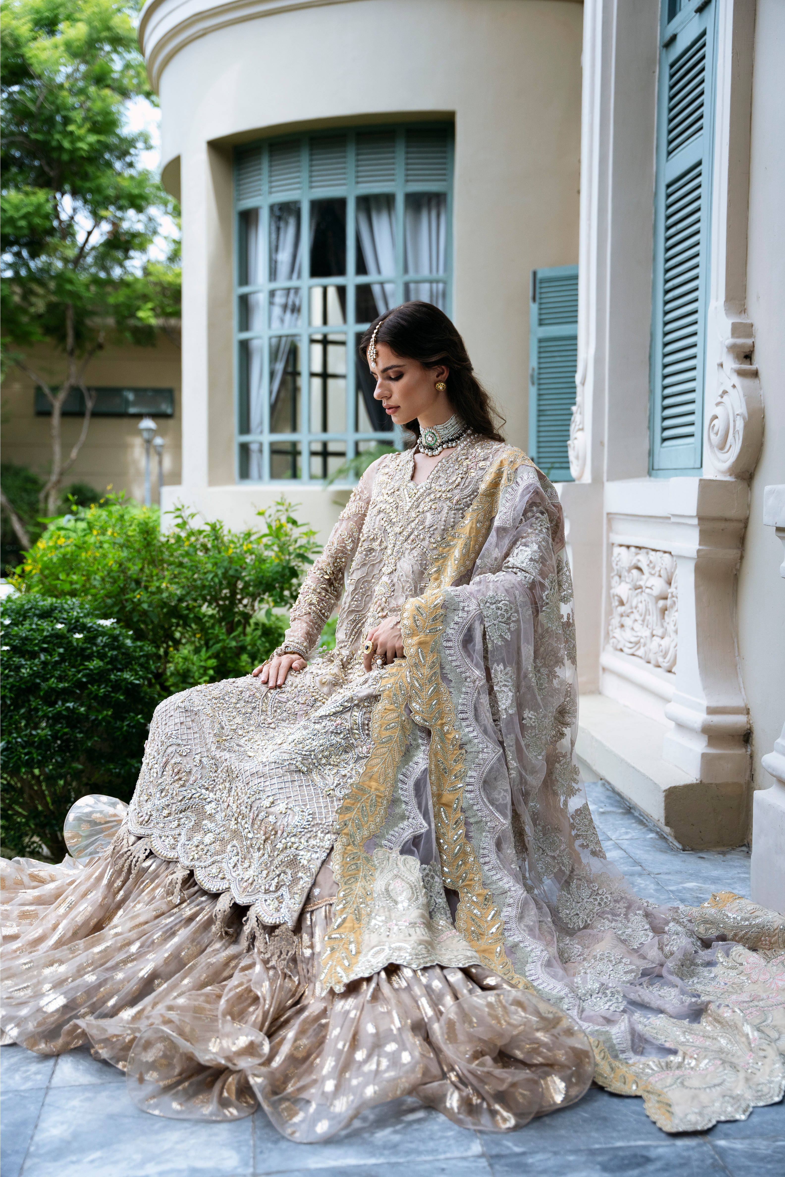 MYSIE BY TAHIRA - Formal Wear For Women - LUXE FORMALS - PAKISTANI FORMAL DRESSES - ALARA25