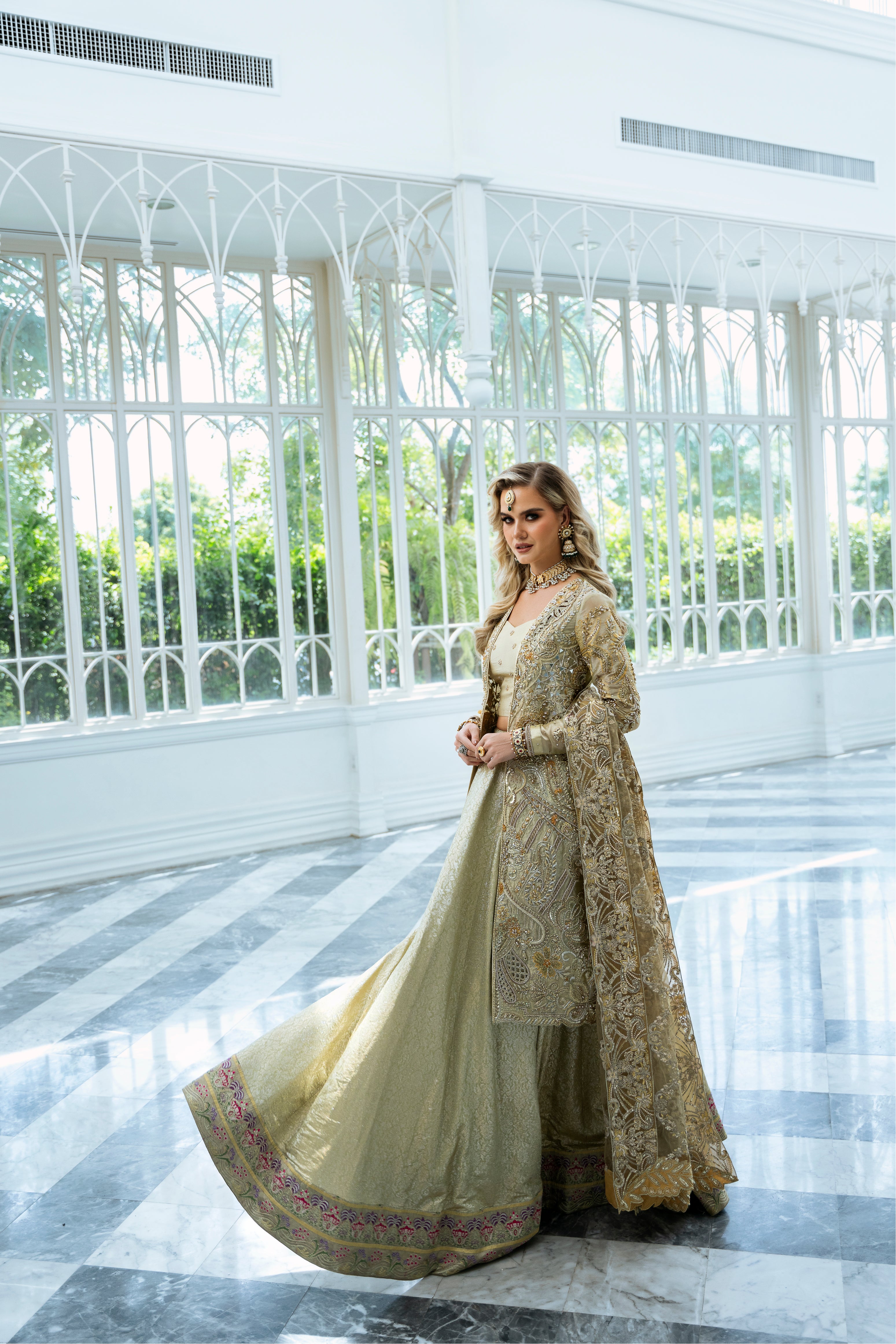 MYSIE BY TAHIRA - Formal Wear For Women - LUXE FORMALS - PAKISTANI FORMAL DRESSES - ALARA25
