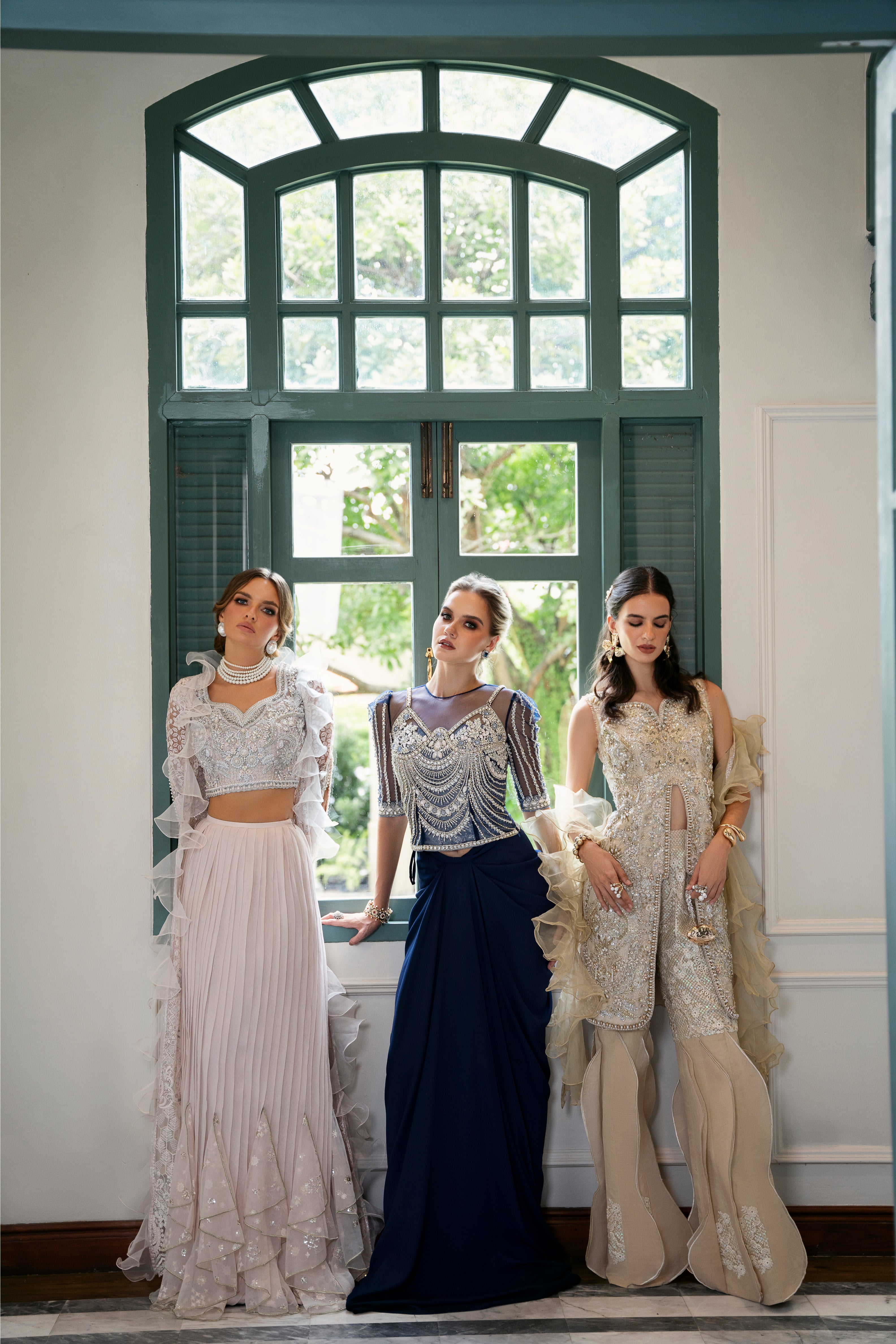 MYSIE BY TAHIRA - Formal Wear For Women - LUXE FORMALS - PAKISTANI FORMAL DRESSES - ALARA25