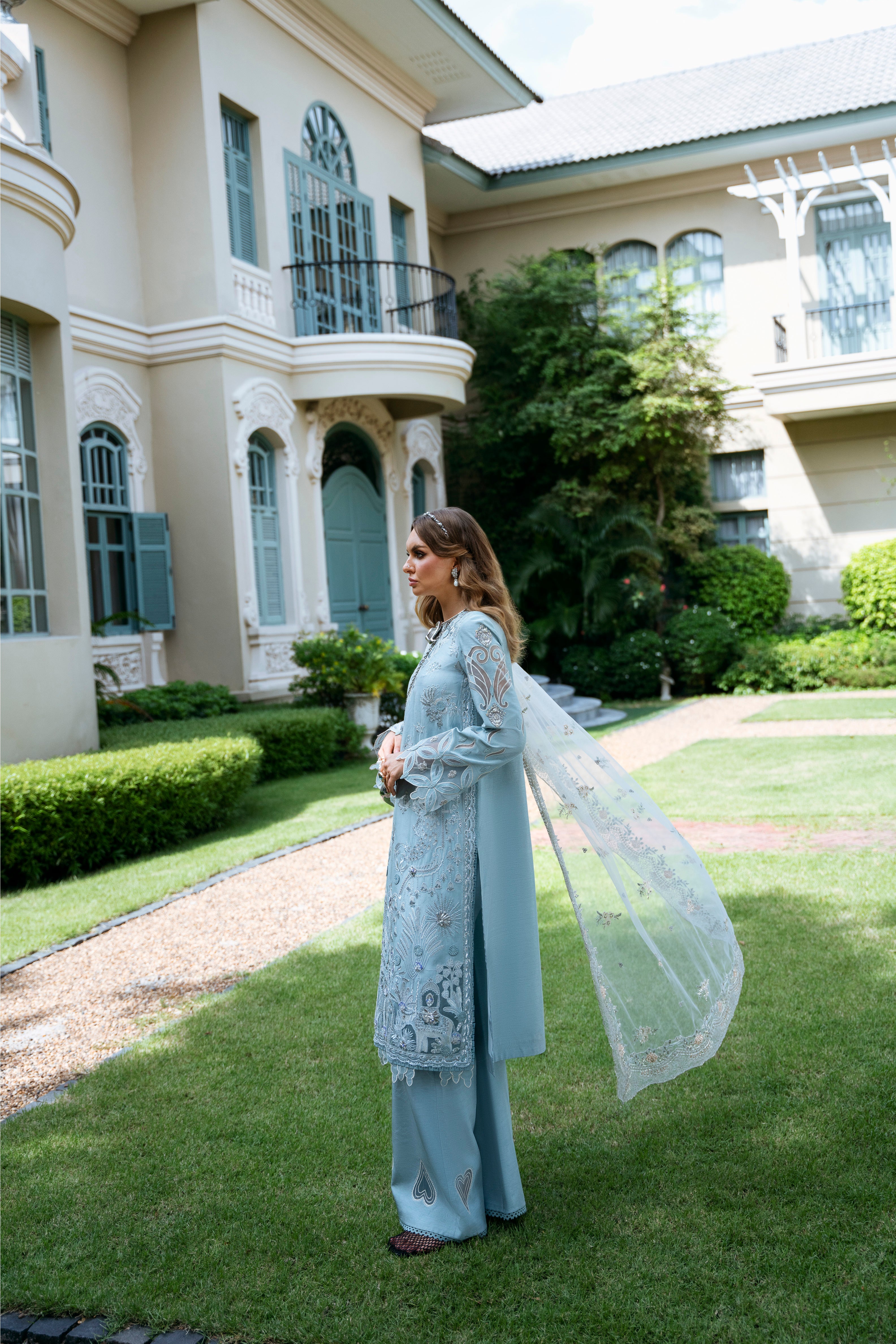 MYSIE BY TAHIRA - Formal Wear For Women - LUXE FORMALS - PAKISTANI FORMAL DRESSES - ALARA25