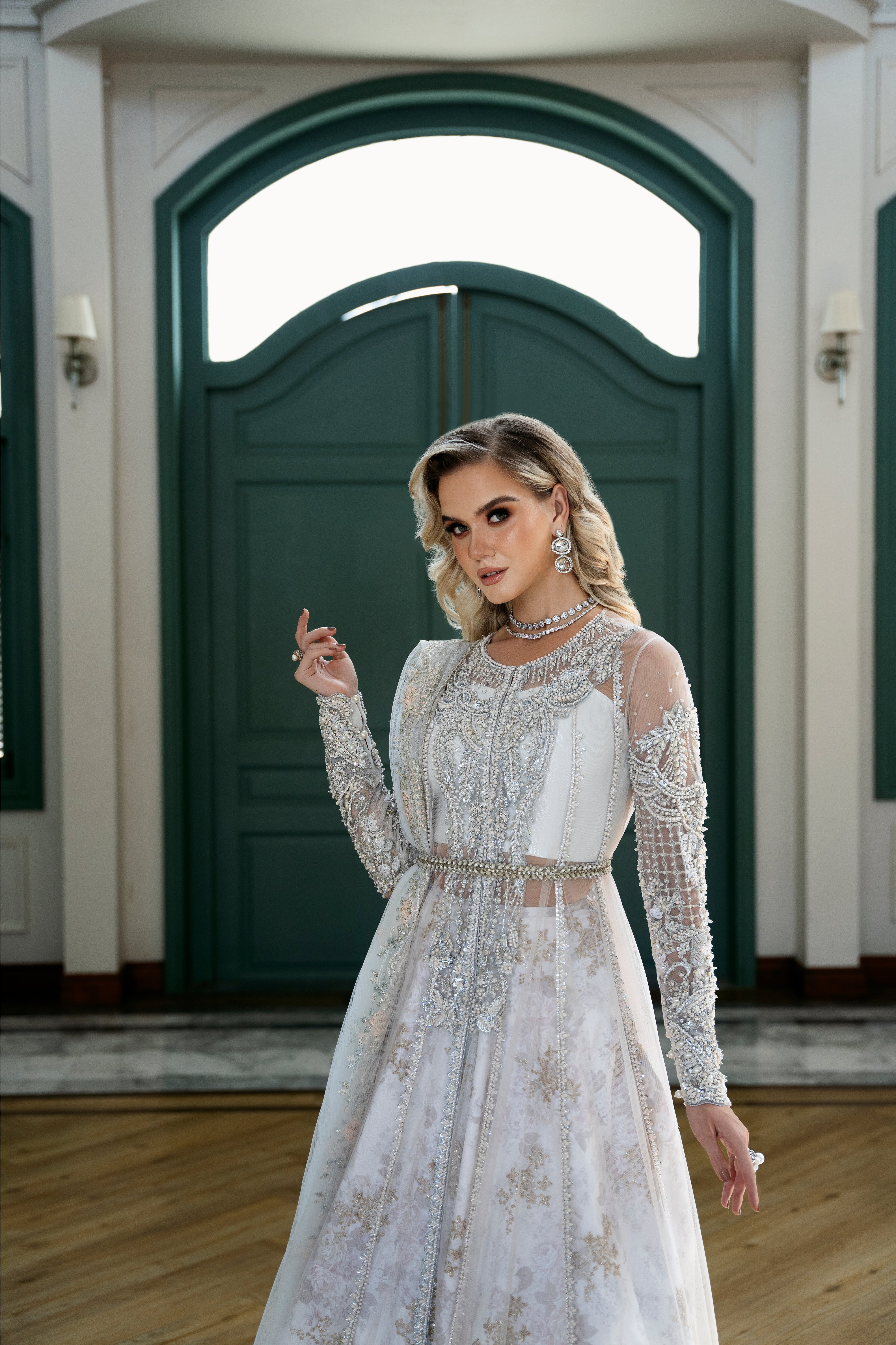 MYSIE BY TAHIRA - Formal Wear For Women - LUXE FORMALS - PAKISTANI FORMAL DRESSES - ALARA25