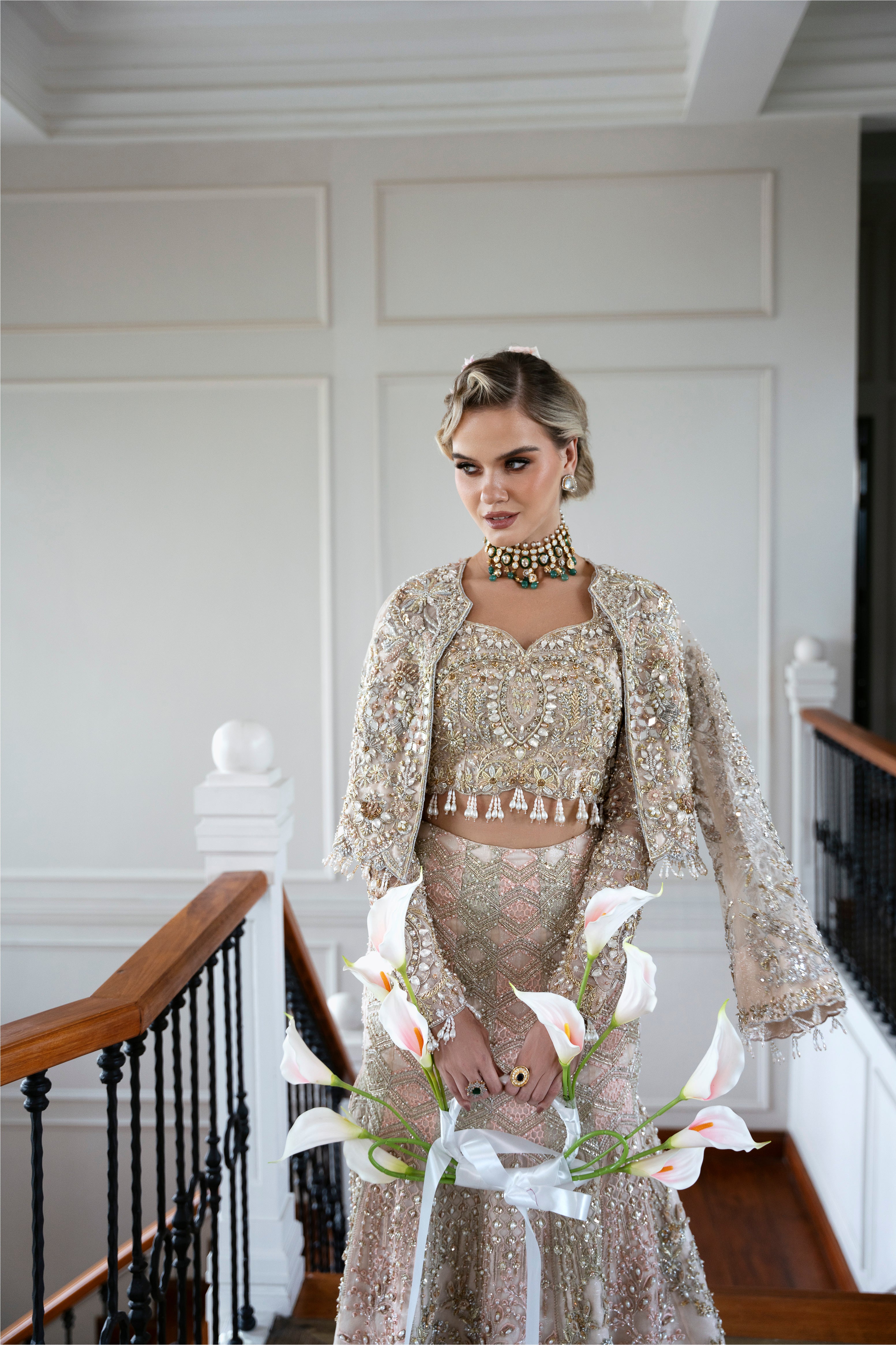 MYSIE BY TAHIRA - Formal Wear For Women - LUXE FORMALS - PAKISTANI FORMAL DRESSES - ALARA25