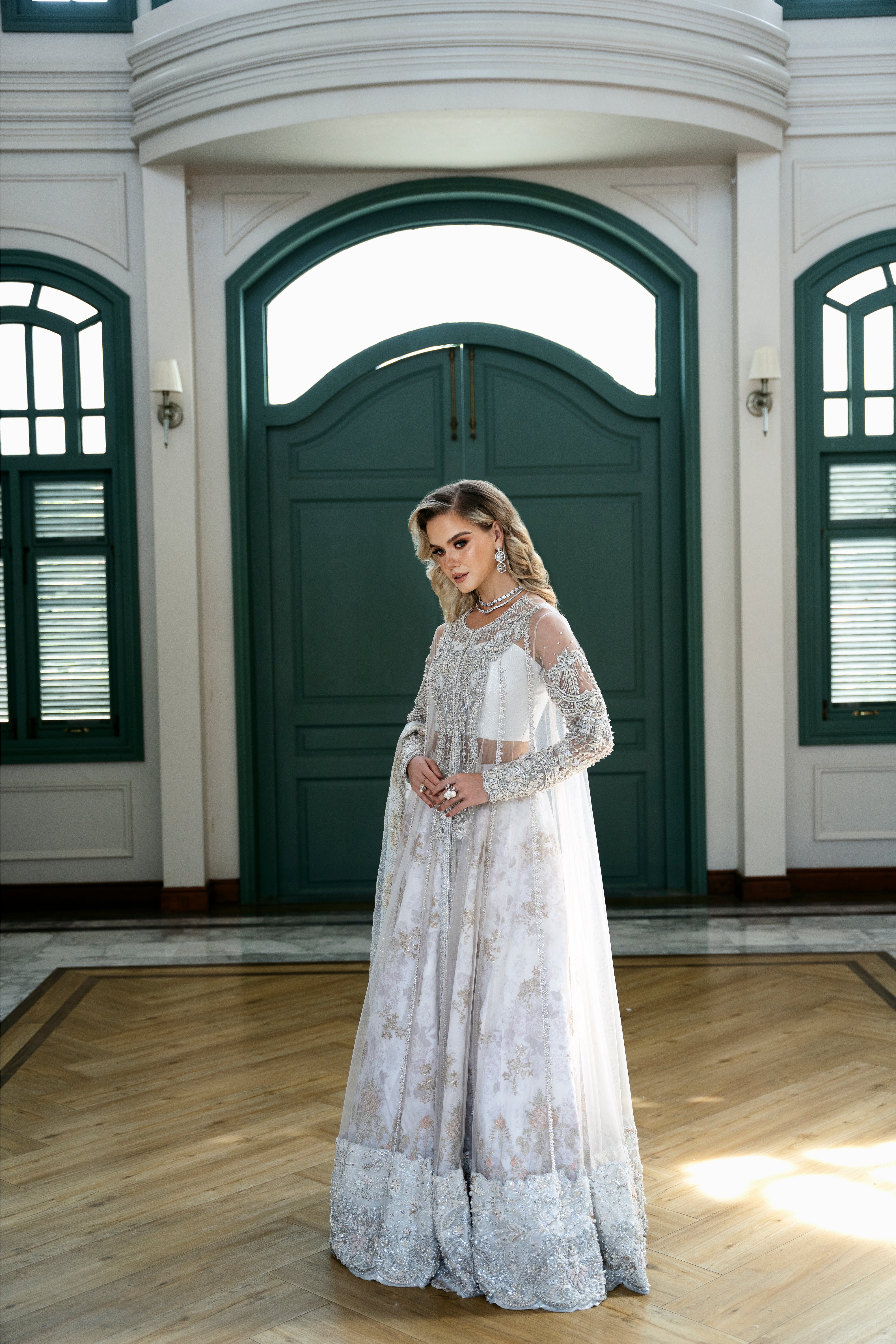 MYSIE BY TAHIRA - Formal Wear For Women - LUXE FORMALS - PAKISTANI FORMAL DRESSES - ALARA25