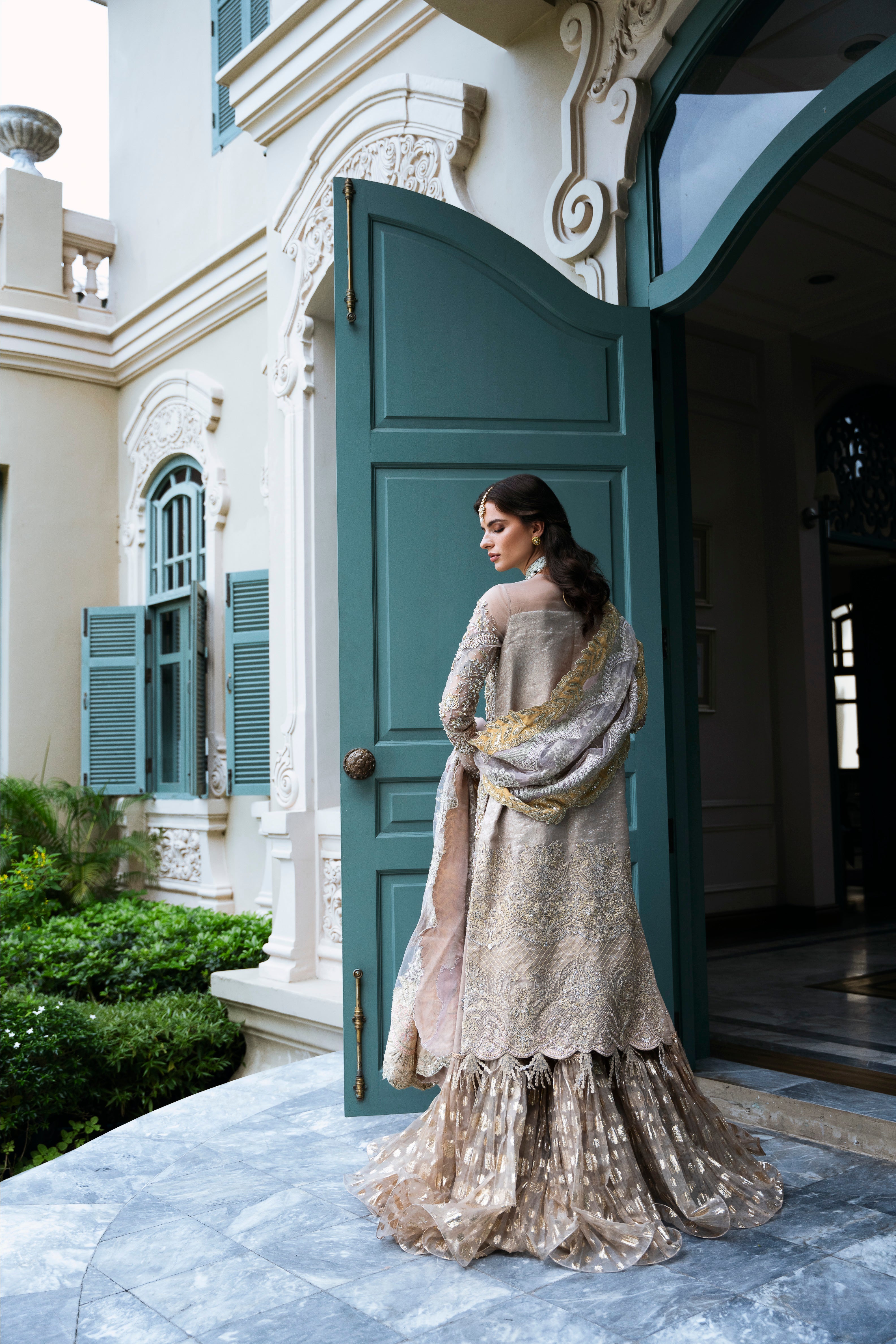 MYSIE BY TAHIRA - Formal Wear For Women - LUXE FORMALS - PAKISTANI FORMAL DRESSES - ALARA25