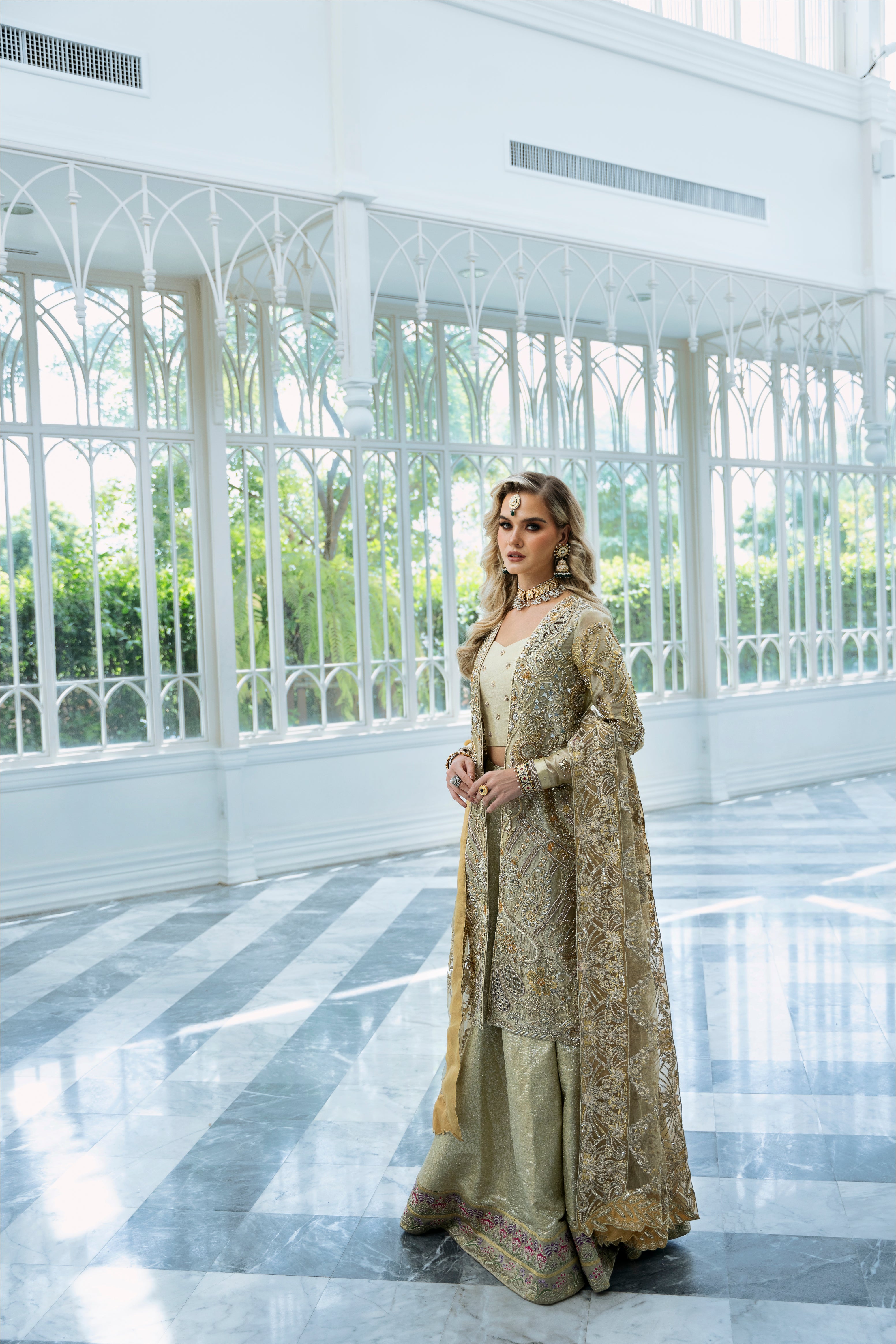 MYSIE BY TAHIRA - Formal Wear For Women - LUXE FORMALS - PAKISTANI FORMAL DRESSES - ALARA25