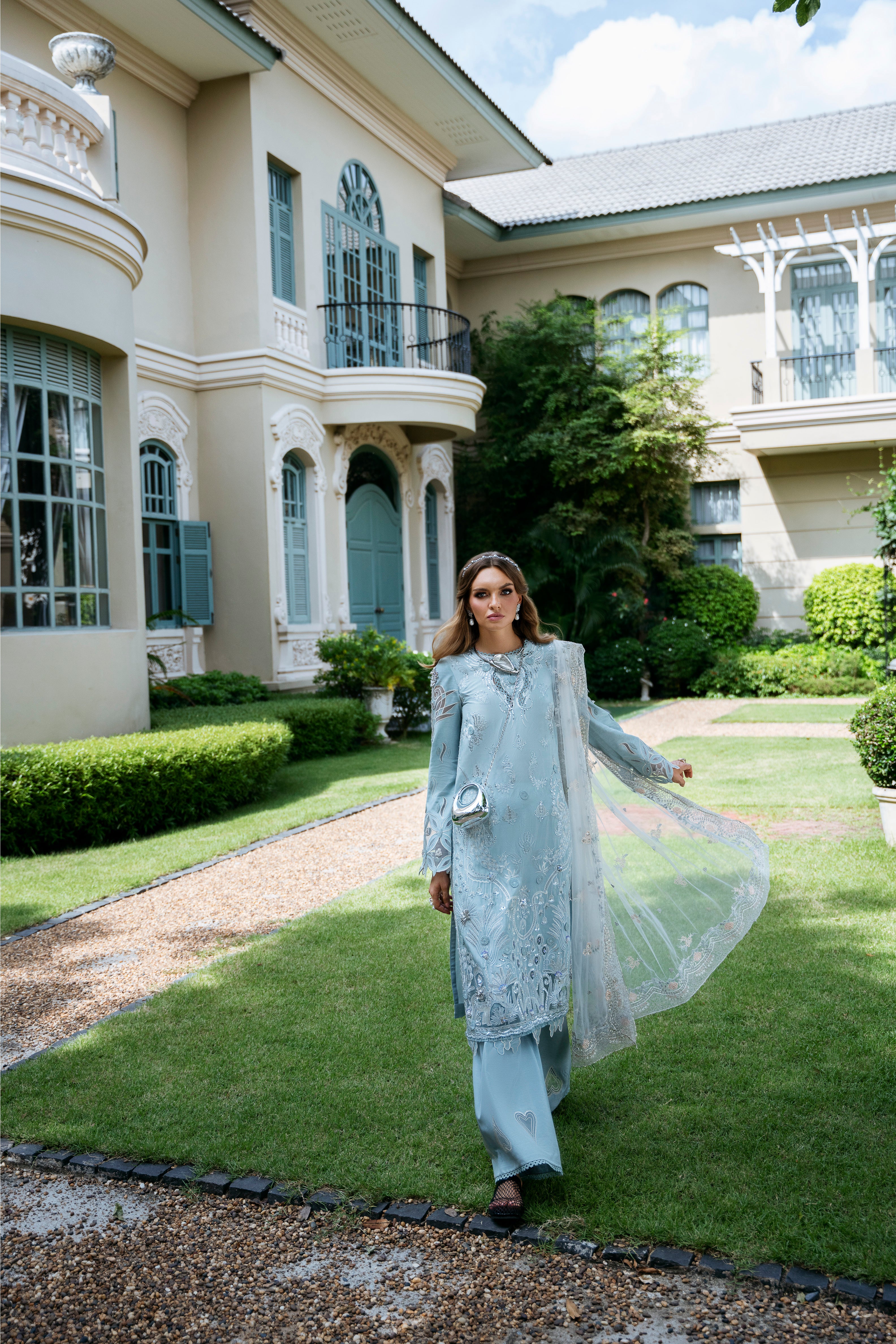 MYSIE BY TAHIRA - Formal Wear For Women - LUXE FORMALS - PAKISTANI FORMAL DRESSES - ALARA25