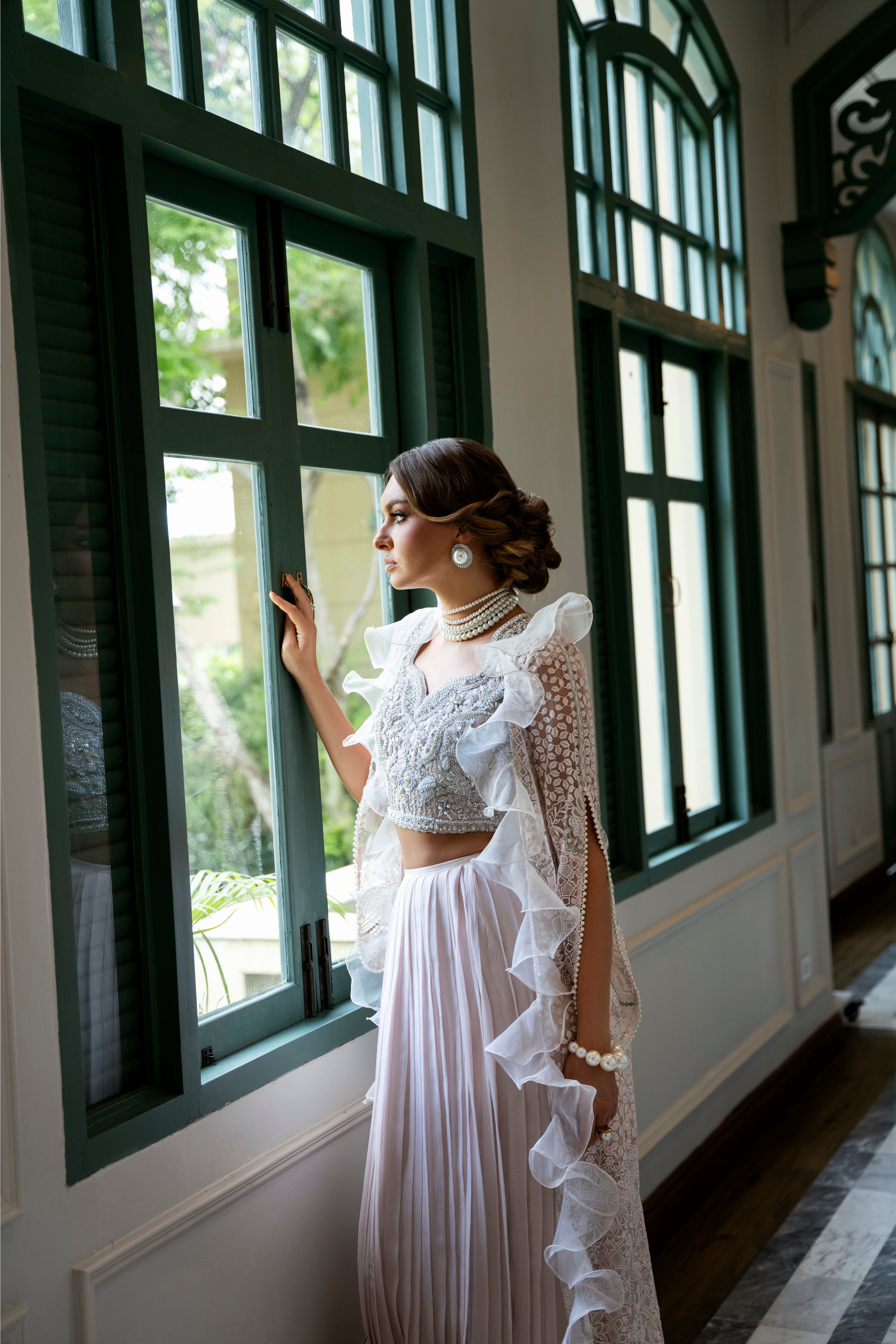MYSIE BY TAHIRA - Formal Wear For Women - LUXE FORMALS - PAKISTANI FORMAL DRESSES - ALARA25