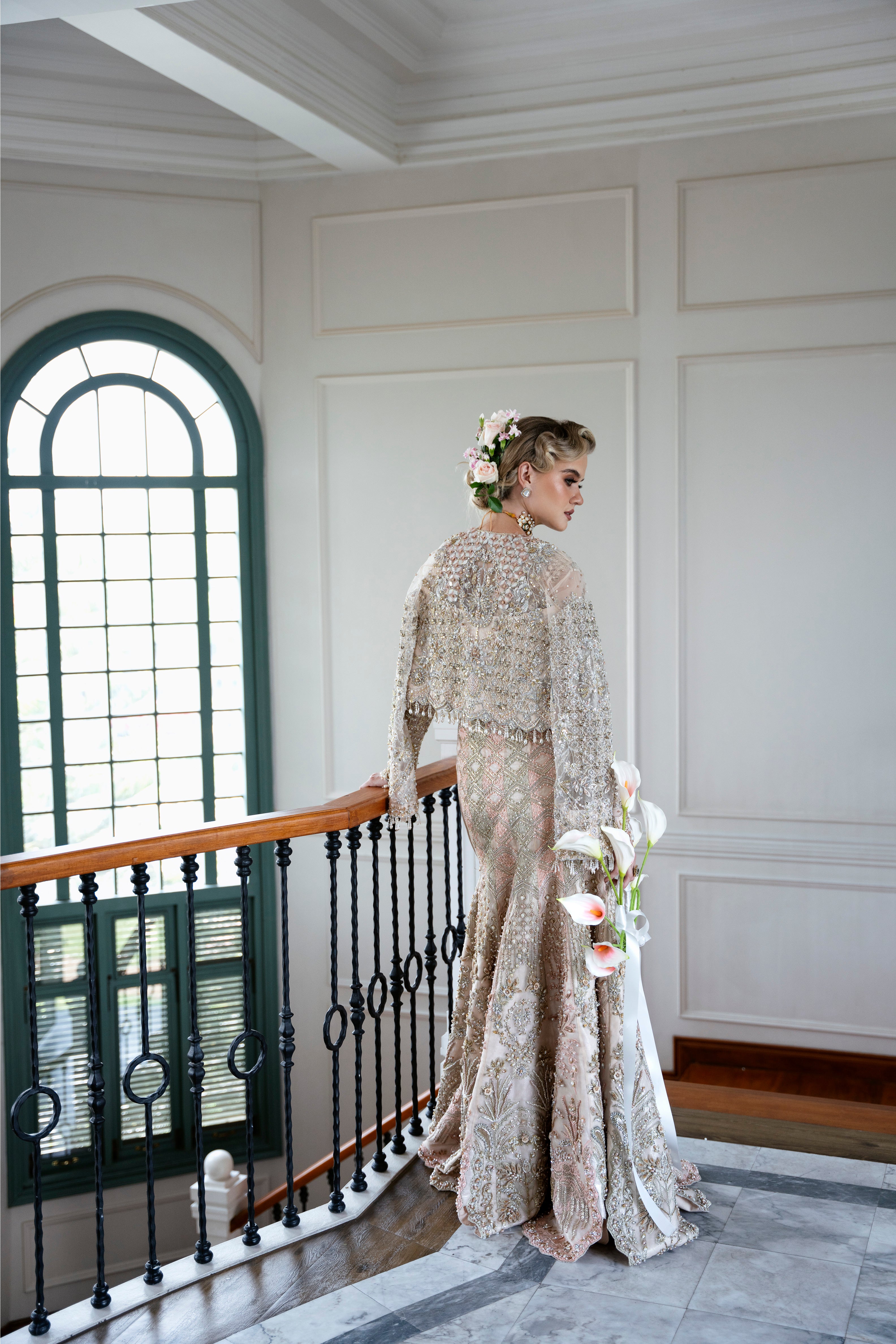 MYSIE BY TAHIRA - Formal Wear For Women - LUXE FORMALS - PAKISTANI FORMAL DRESSES - ALARA25