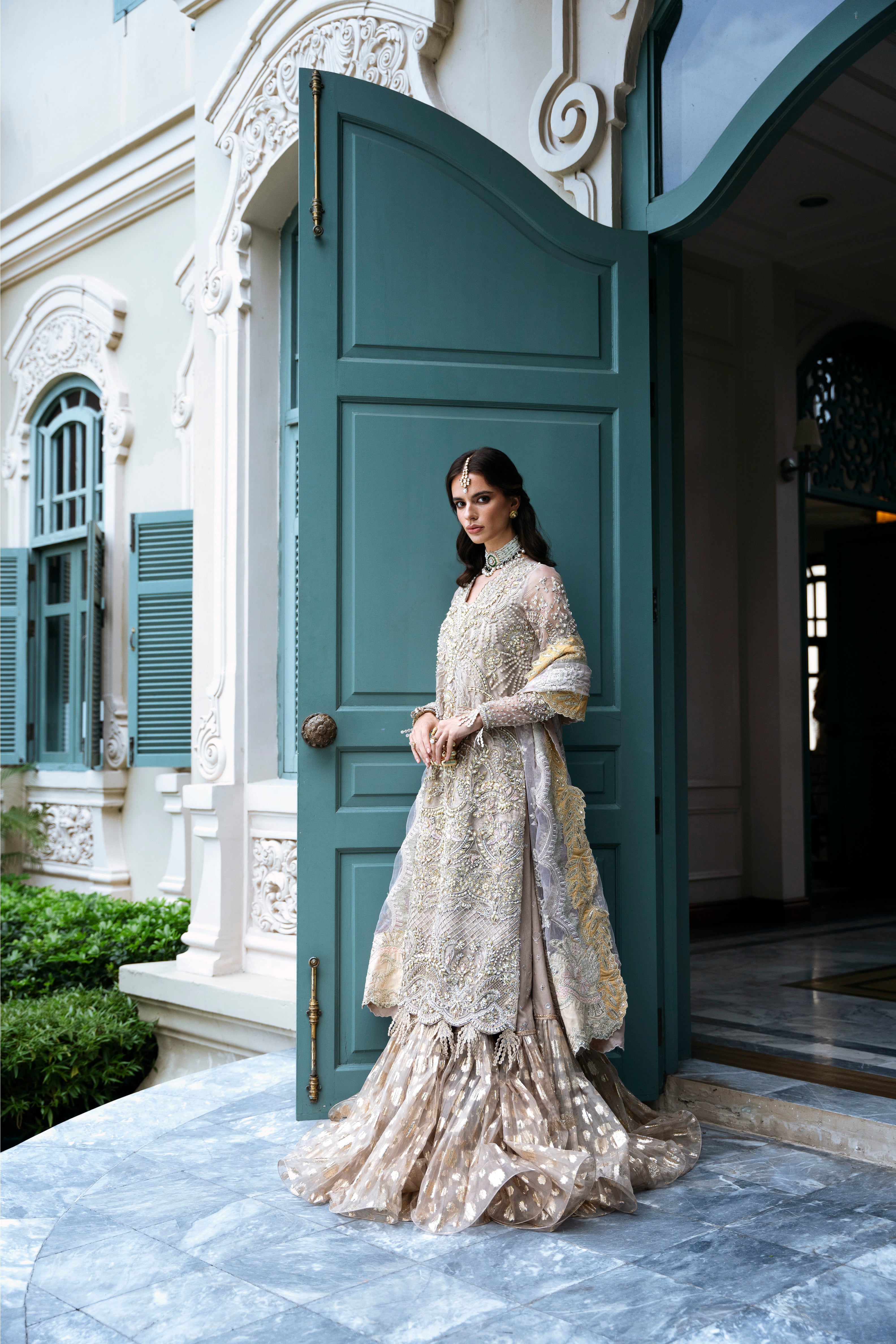 MYSIE BY TAHIRA - Formal Wear For Women - LUXE FORMALS - PAKISTANI FORMAL DRESSES - ALARA25