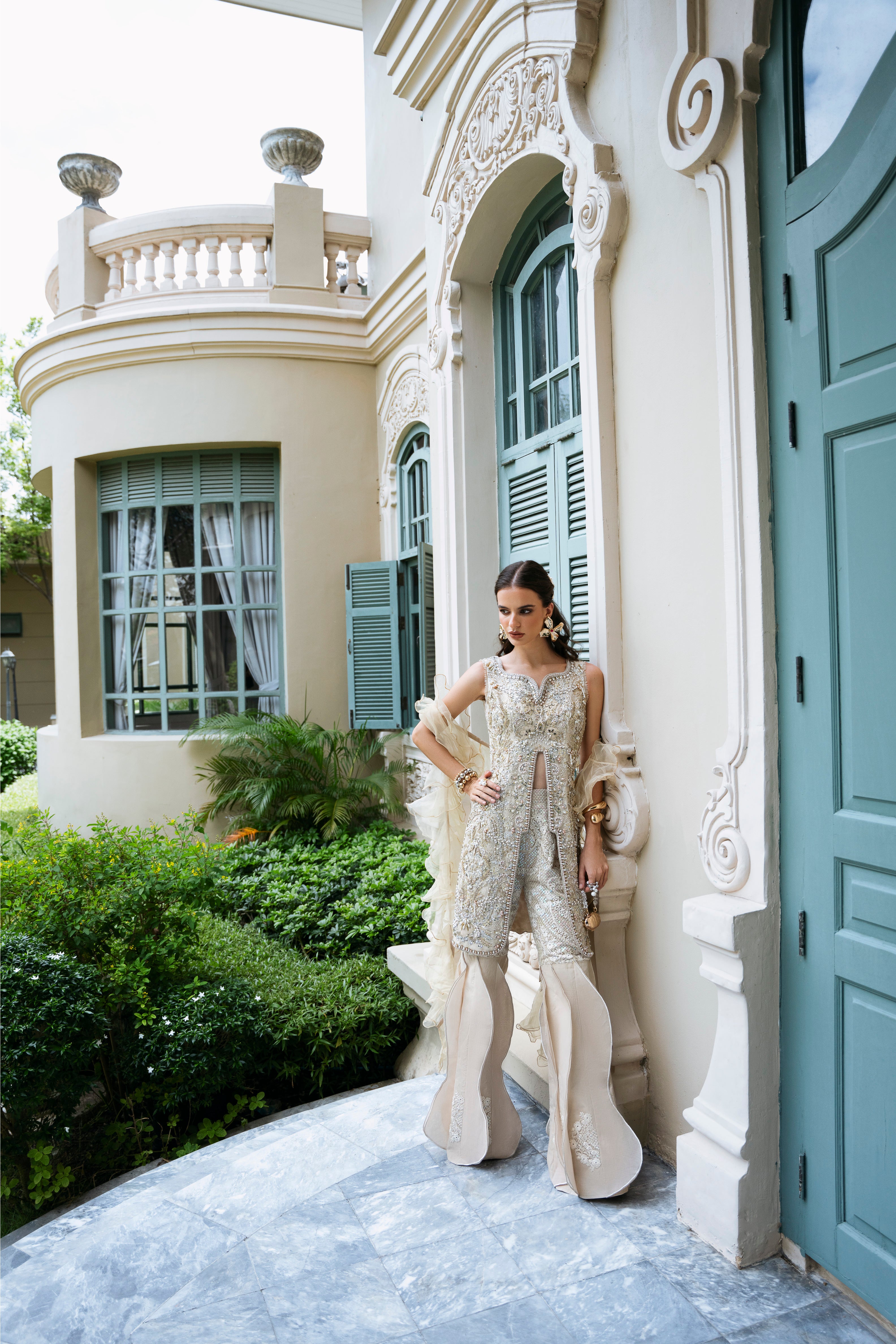 MYSIE BY TAHIRA - Formal Wear For Women - LUXE FORMALS - PAKISTANI FORMAL DRESSES - ALARA25
