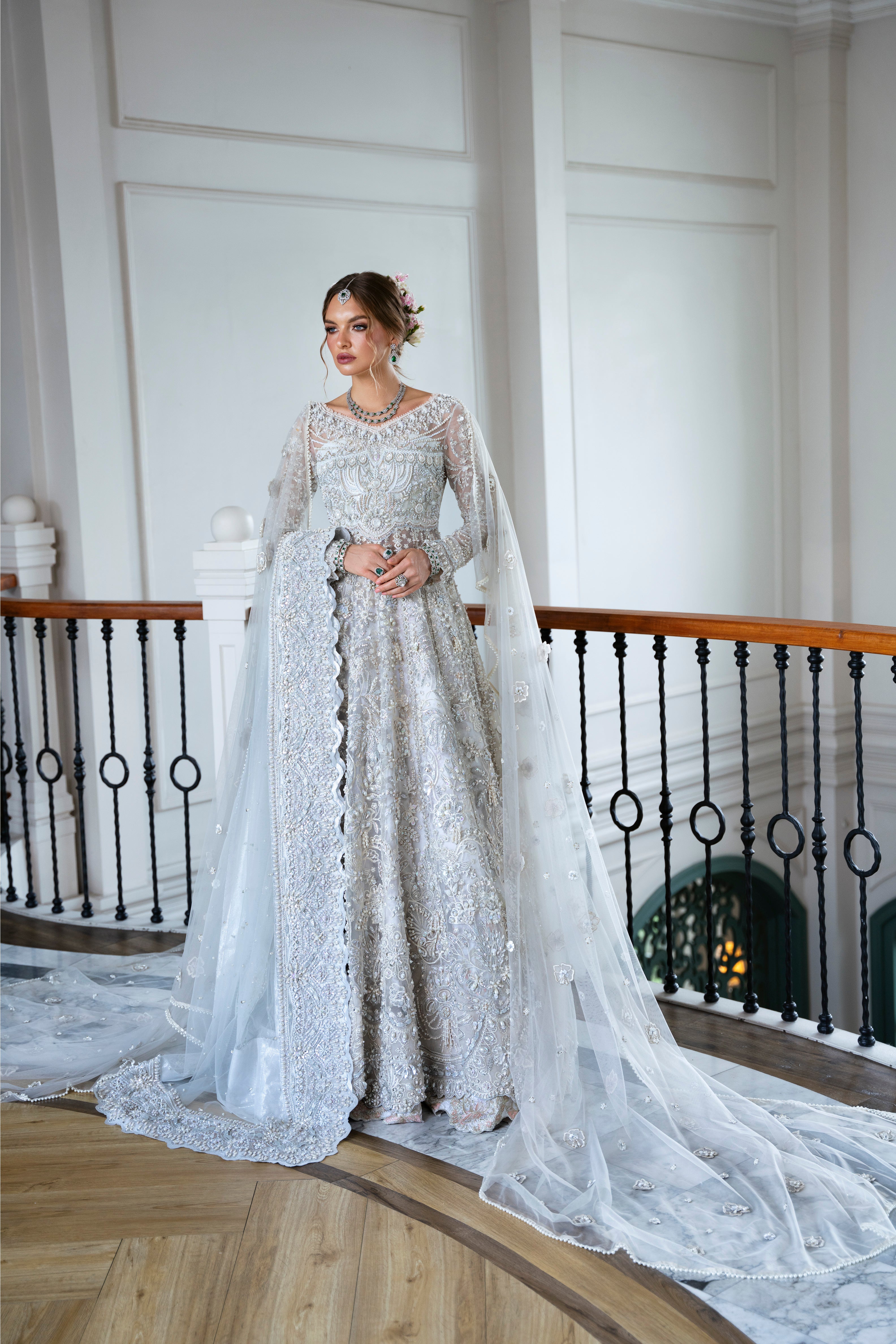 MYSIE BY TAHIRA - Formal Wear For Women - LUXE FORMALS - PAKISTANI FORMAL DRESSES - ALARA25
