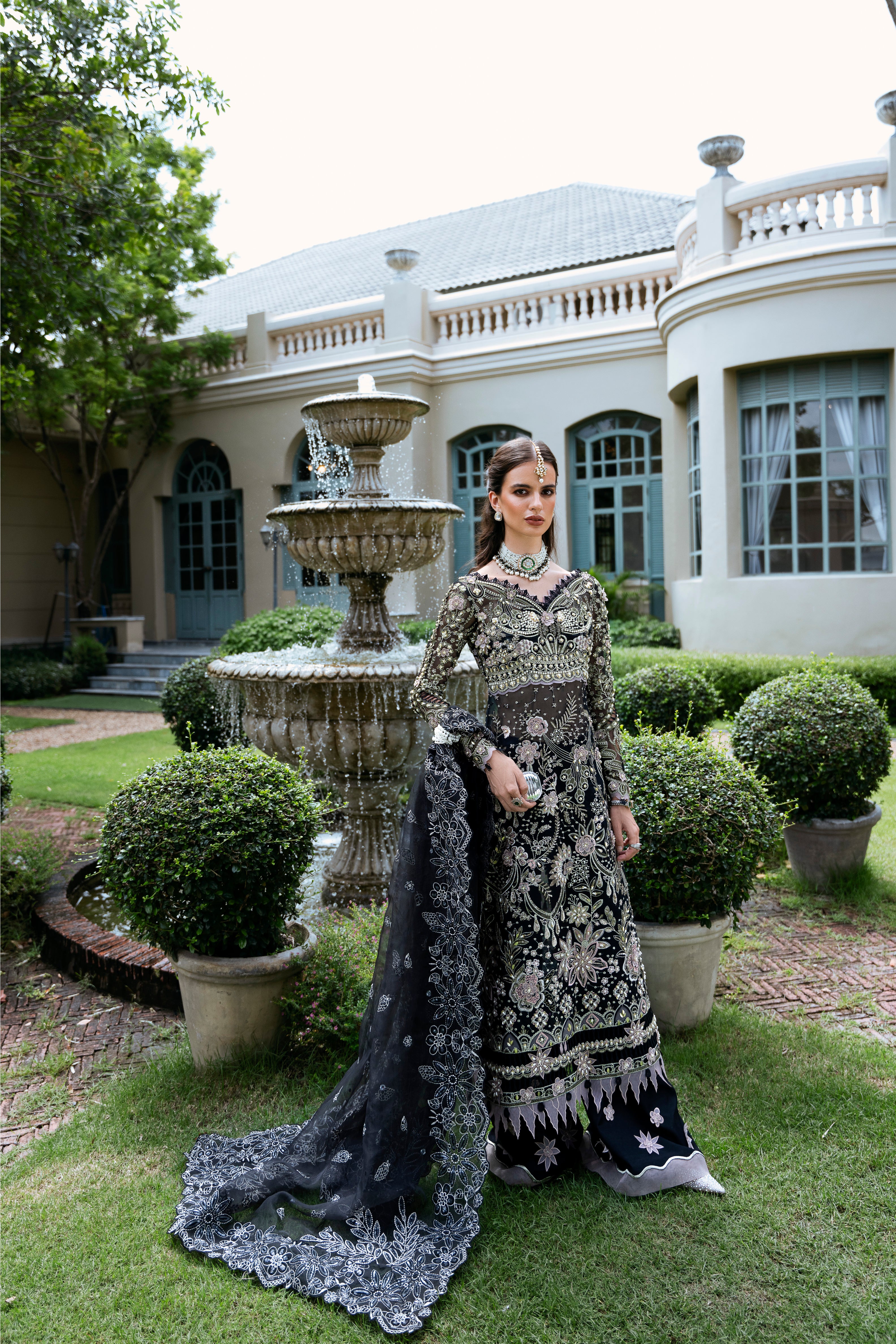 MYSIE BY TAHIRA - Formal Wear For Women - LUXE FORMALS - PAKISTANI FORMAL DRESSES - ALARA25