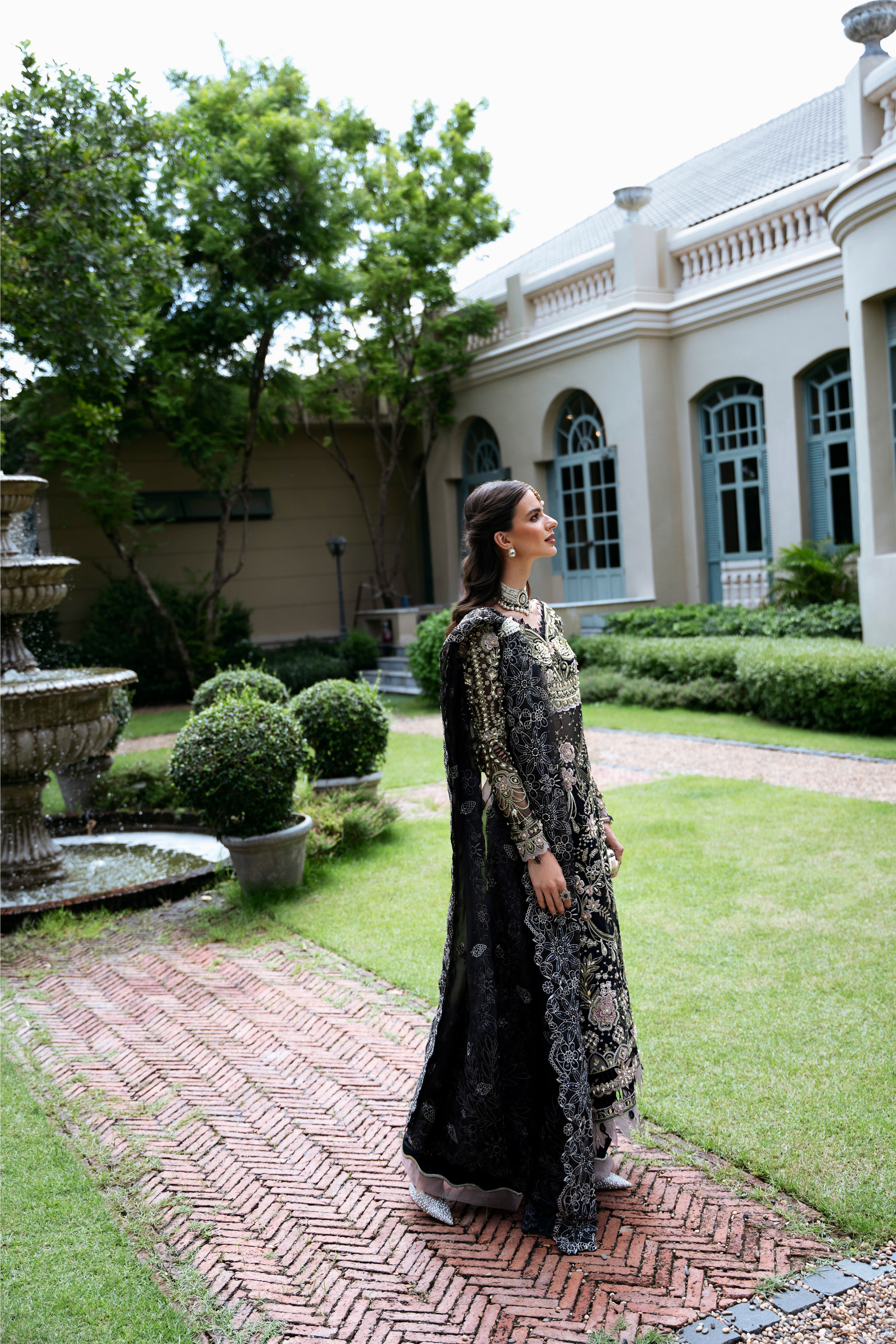 MYSIE BY TAHIRA - Formal Wear For Women - LUXE FORMALS - PAKISTANI FORMAL DRESSES - ALARA25