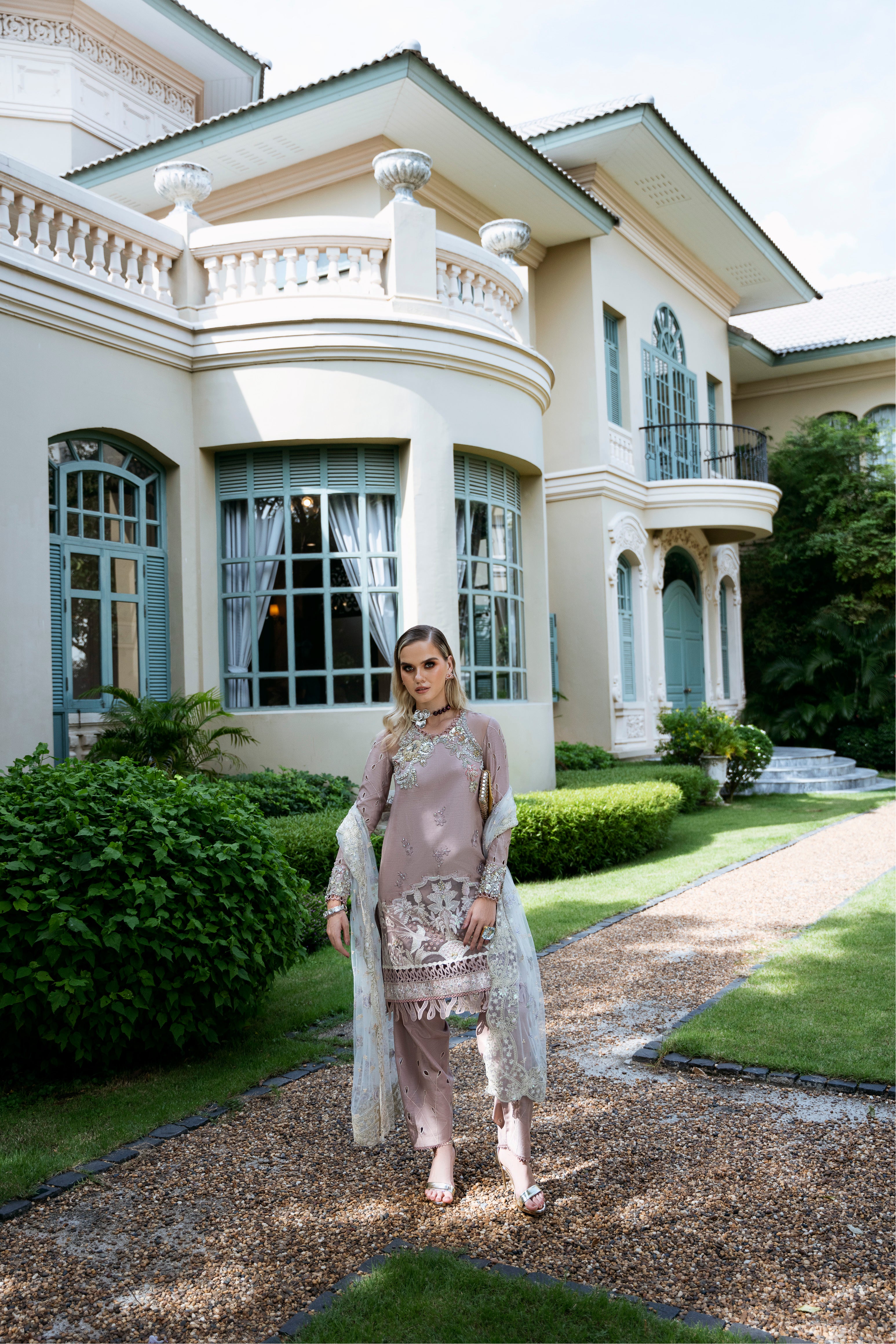 MYSIE BY TAHIRA - Formal Wear For Women - LUXE FORMALS - PAKISTANI FORMAL DRESSES - ALARA25