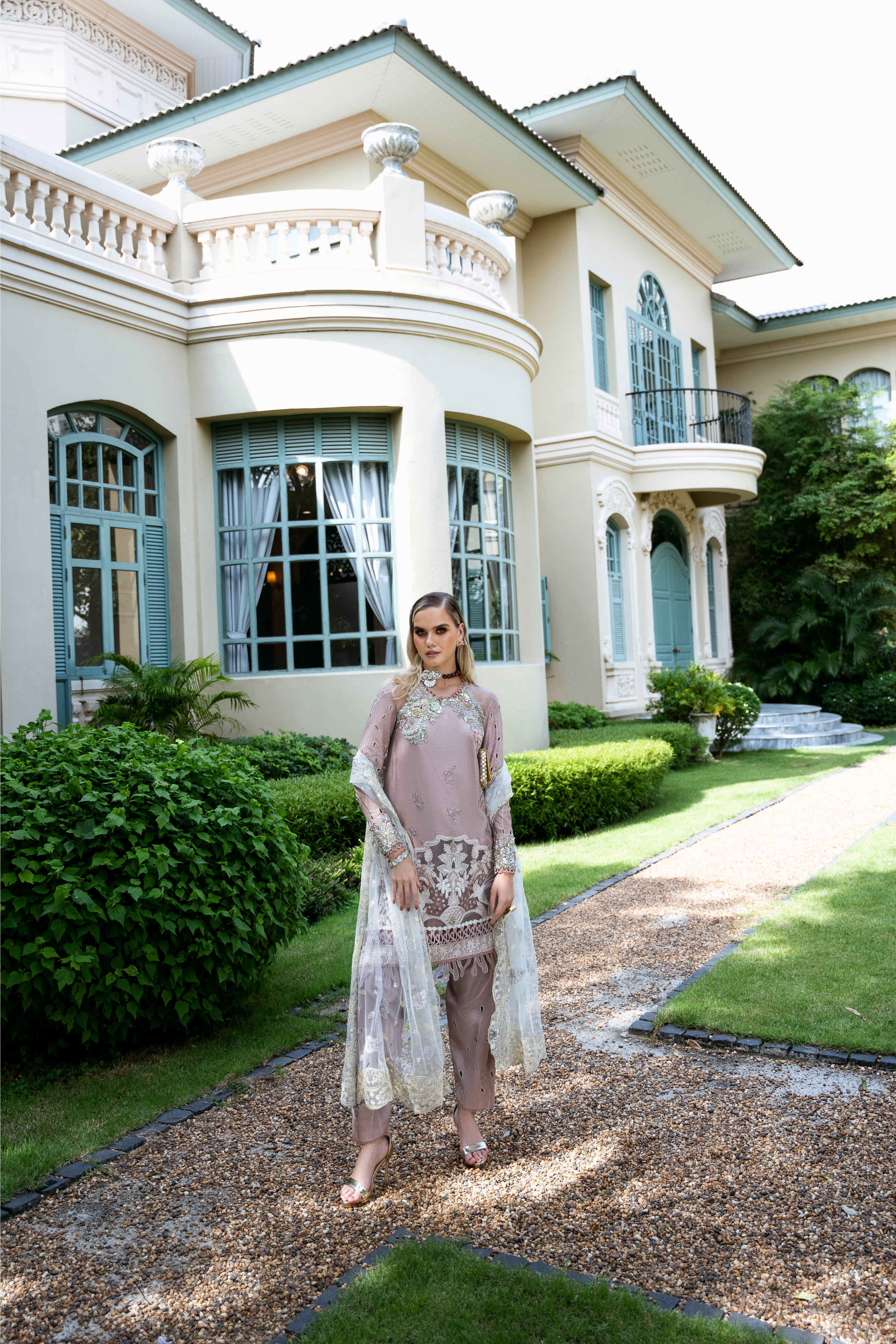 MYSIE BY TAHIRA - Formal Wear For Women - LUXE FORMALS - PAKISTANI FORMAL DRESSES - ALARA25